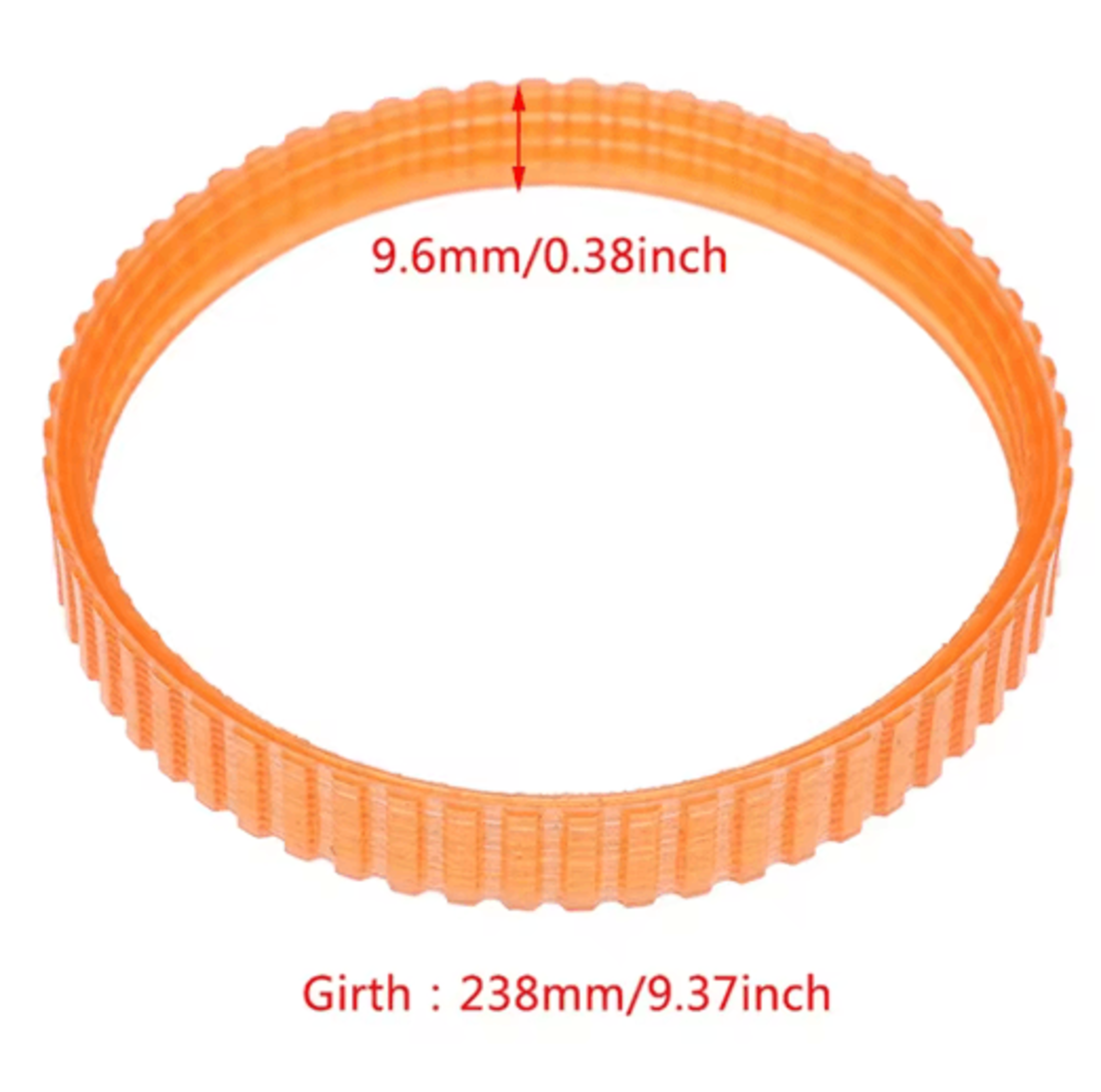 3PCS Electric Planer Drive Belt  Replacement Belt For 1900B N1923BD  FP080 Power Planers 238mm 1