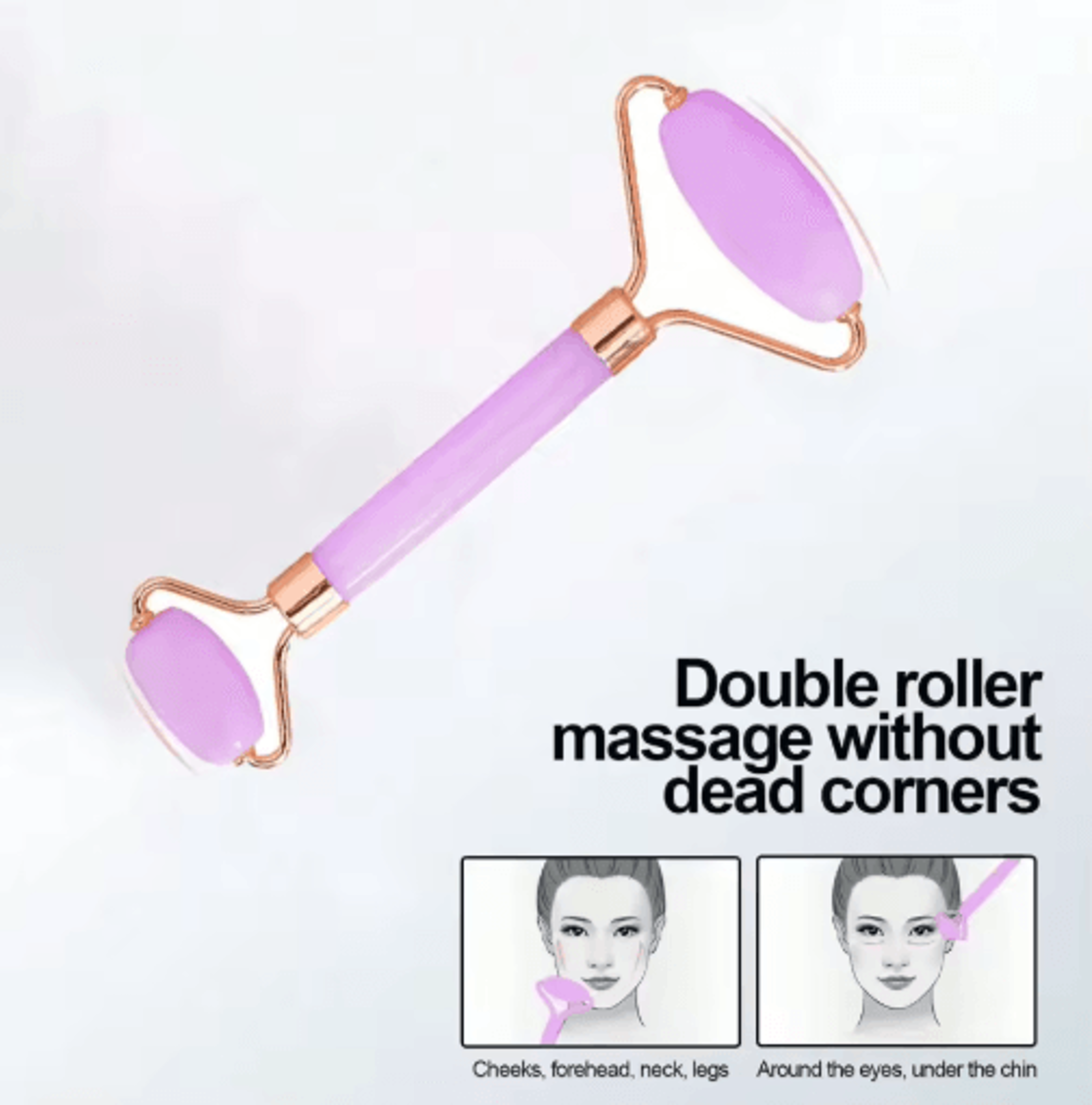 Reusable Ice Face Roller  Facial Skincare  Cooling Massage Tool 11