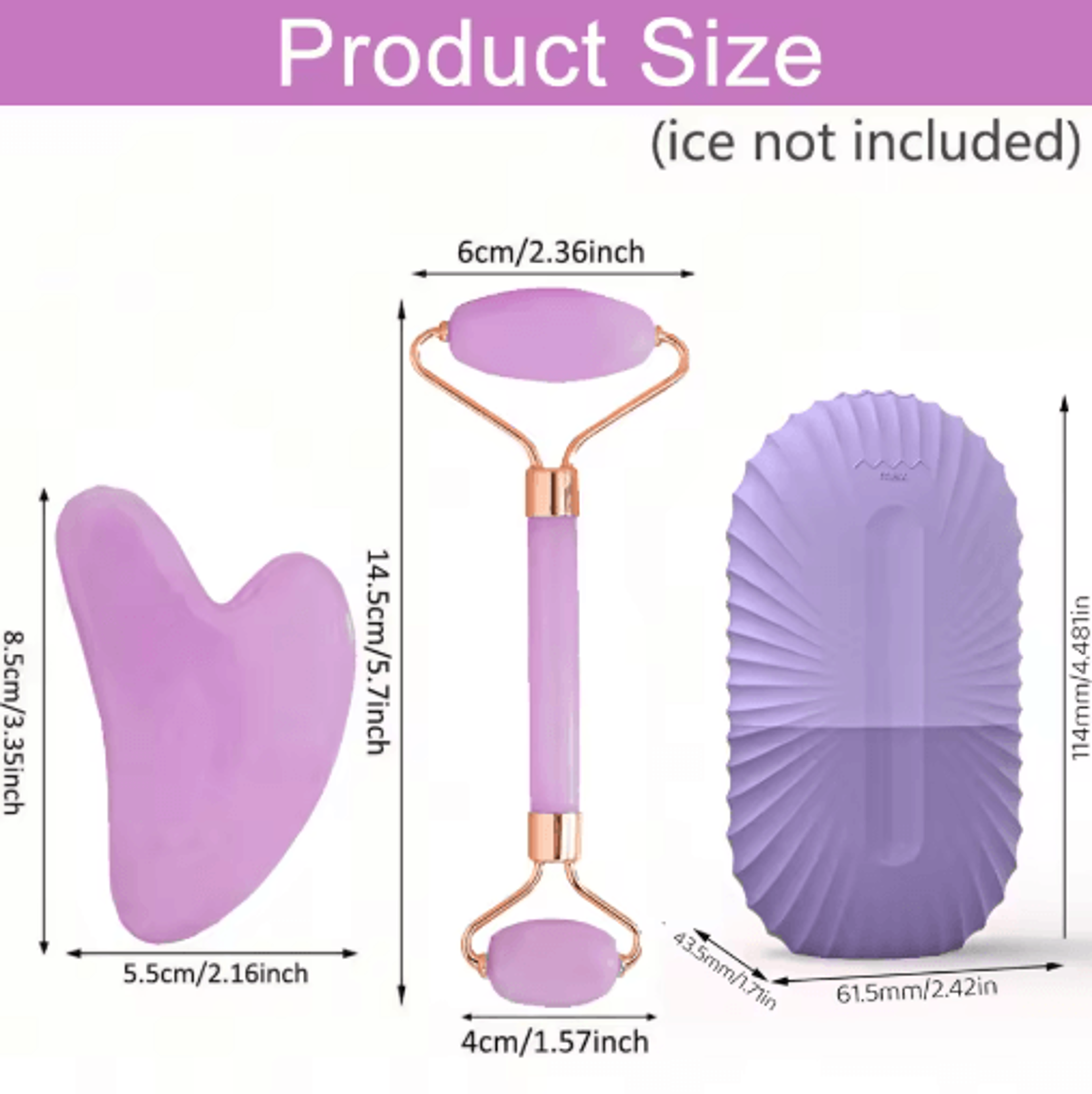 Reusable Ice Face Roller  Facial Skincare  Cooling Massage Tool 19