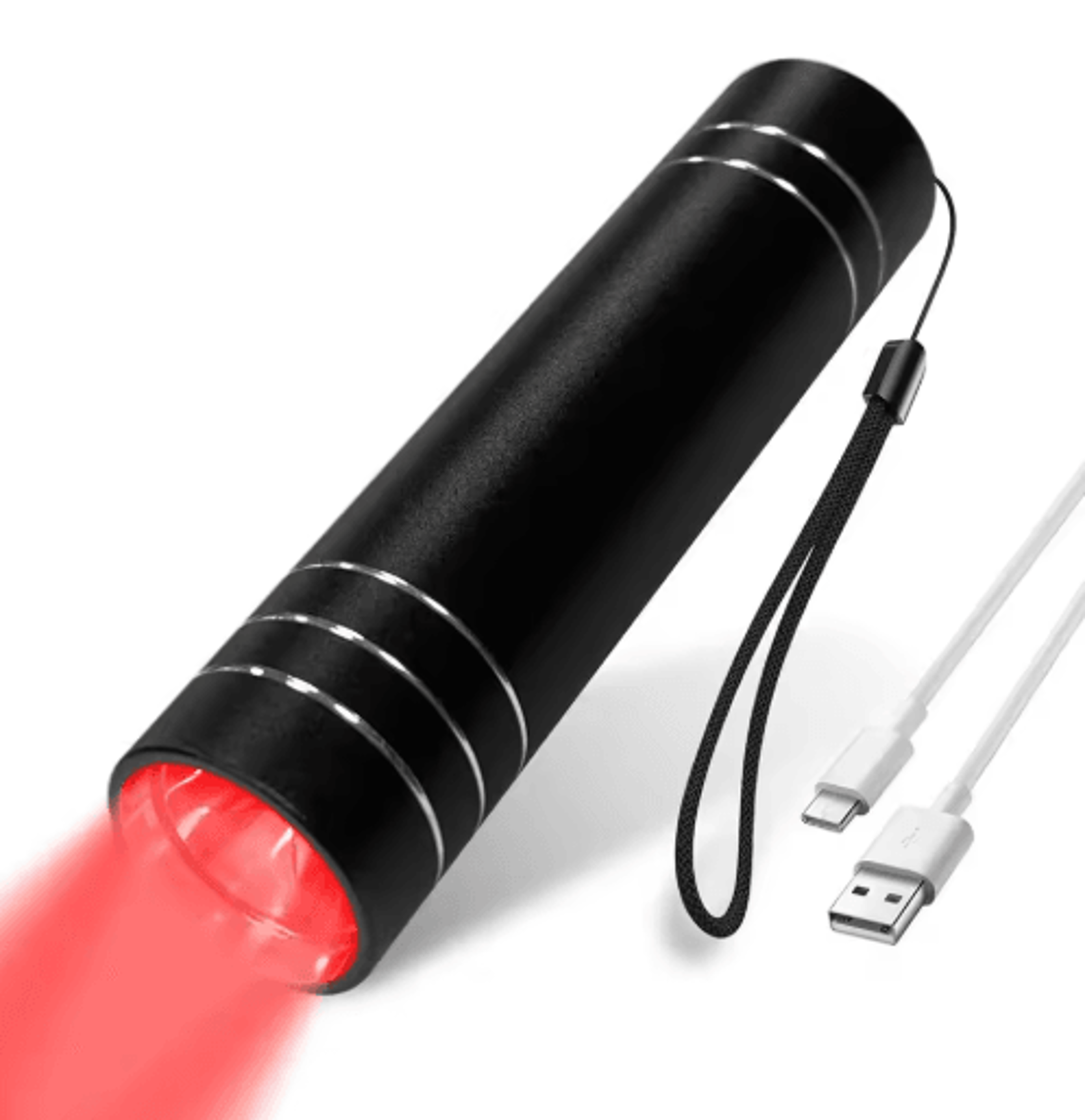 Portable Red Light Therapy Lamp  660nm Red  850nm Infrared LED Therapy Torch With Timer 1