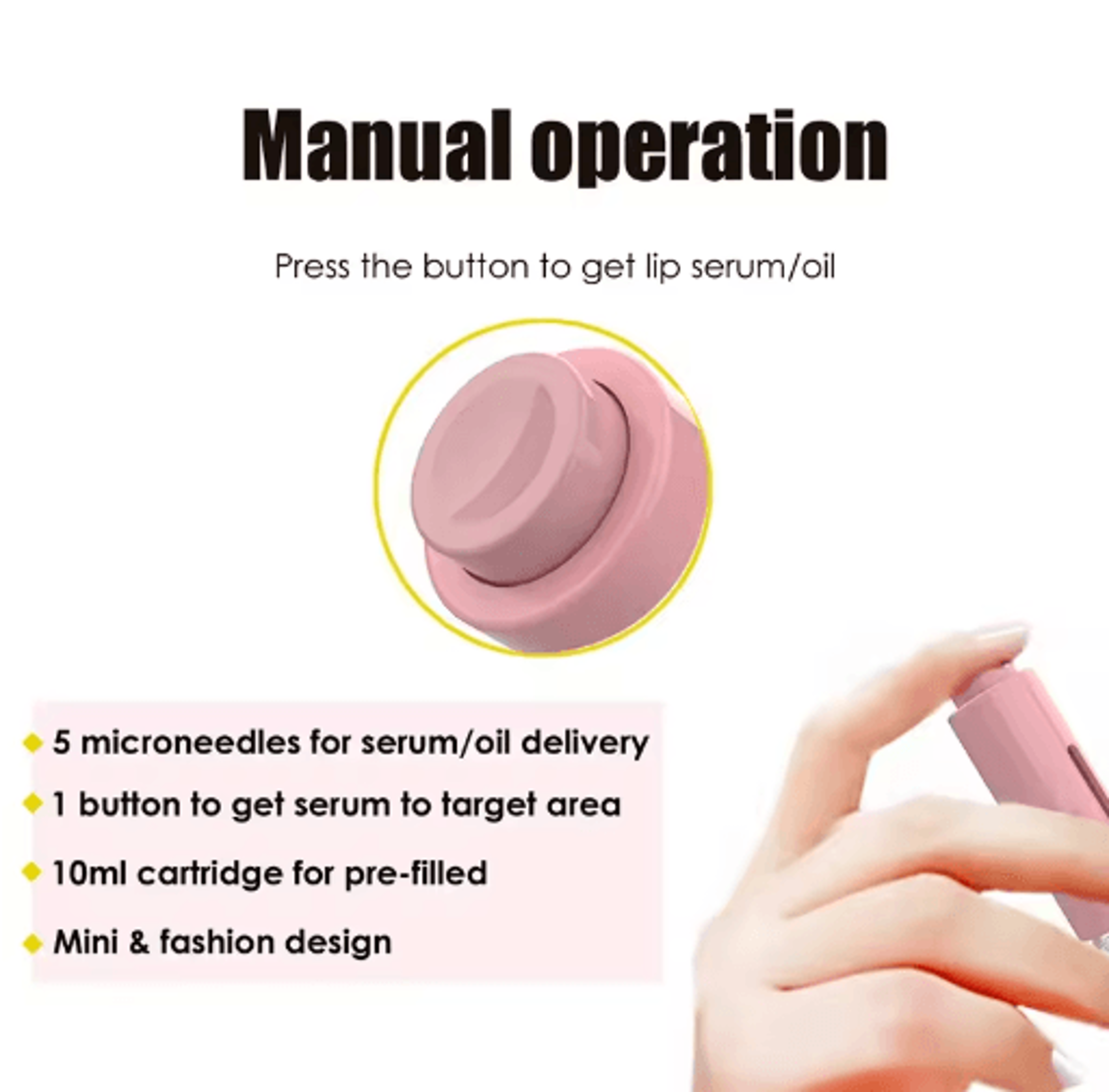 Titanium Derma Roller  Microneedle Skin Care  Beard Roller For Face Beard  Scalp 4