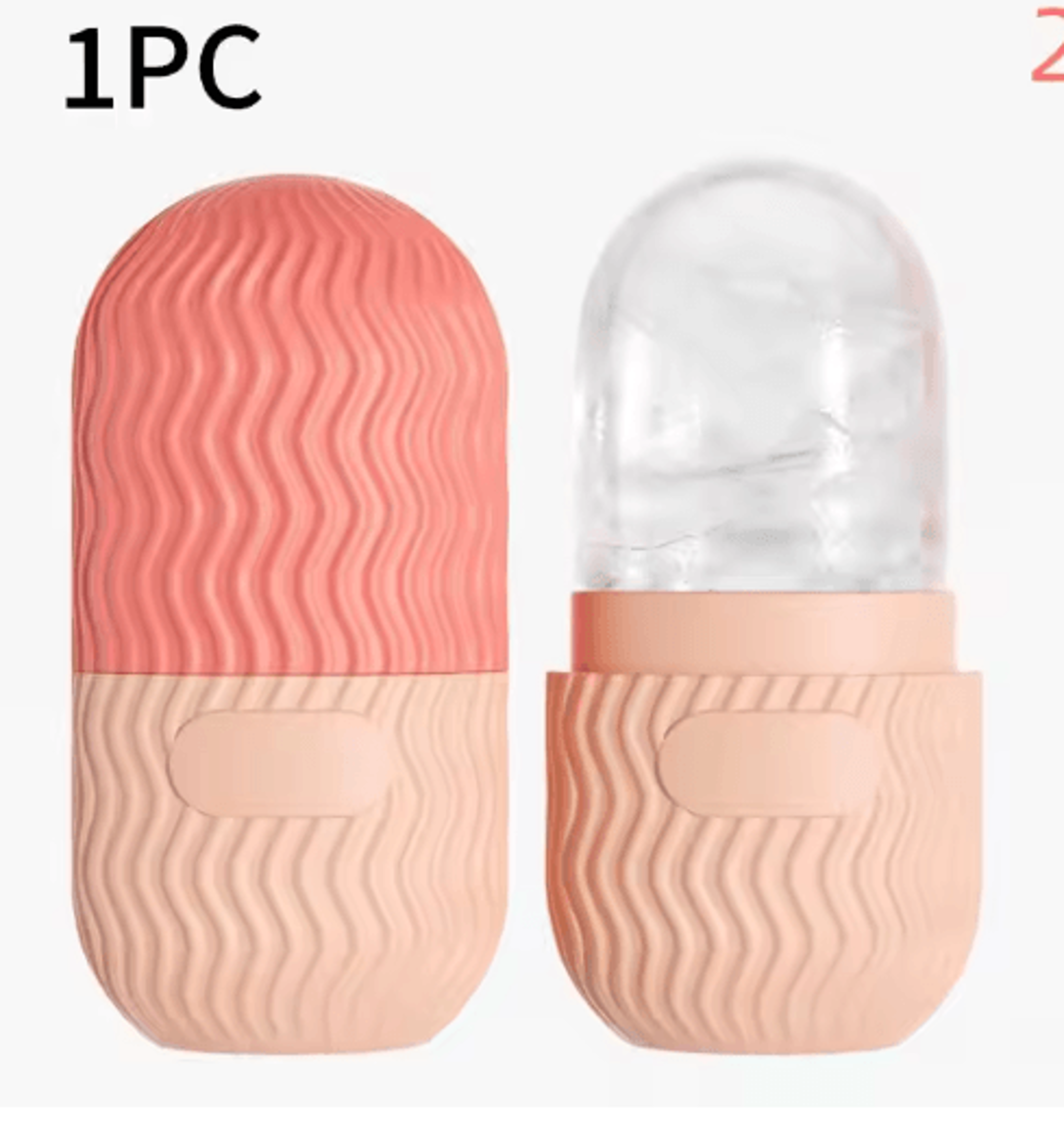 Silicone Face Ice Roller  Reusable Cold Therapy Beauty Tool For Refreshing Skincare 3