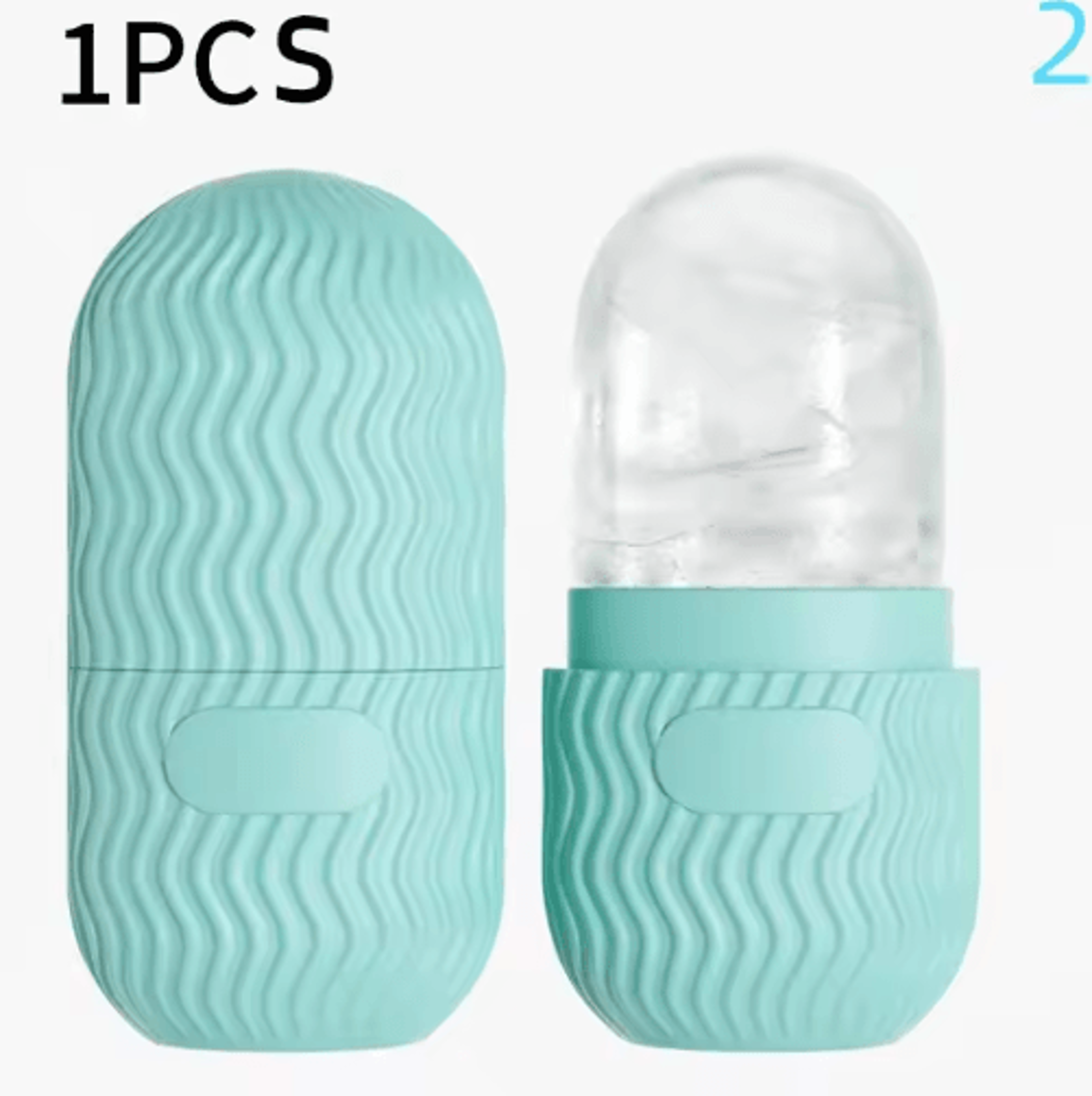 Silicone Face Ice Roller  Reusable Cold Therapy Beauty Tool For Refreshing Skincare 6