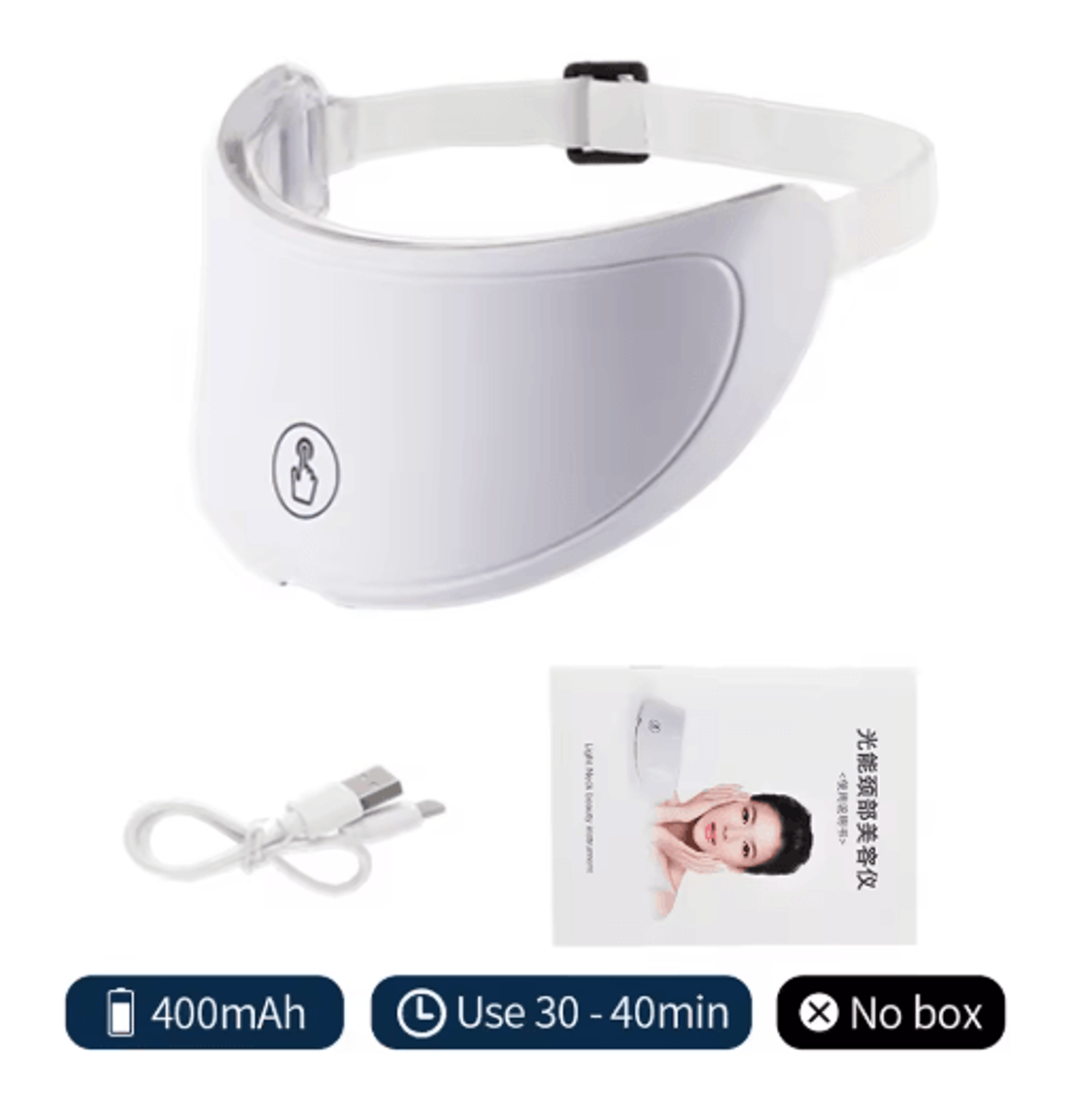 7Color LED Neck Mask  Photon Light Therapy Beauty Mask For Neck Skincare 1