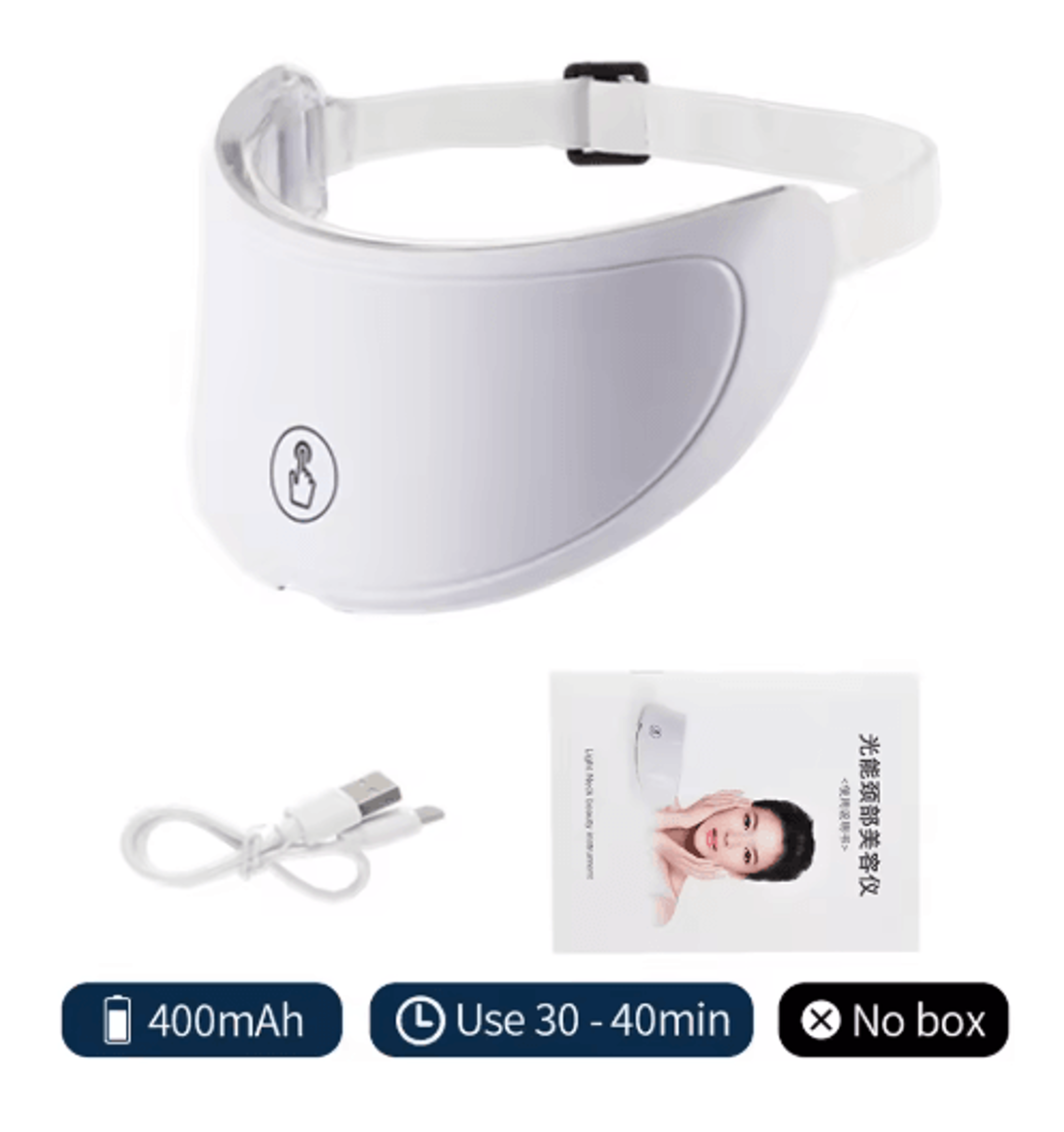 7Color LED Photon Facial Mask  Wireless LED Light Therapy Beauty Mask For Home Skincare 3