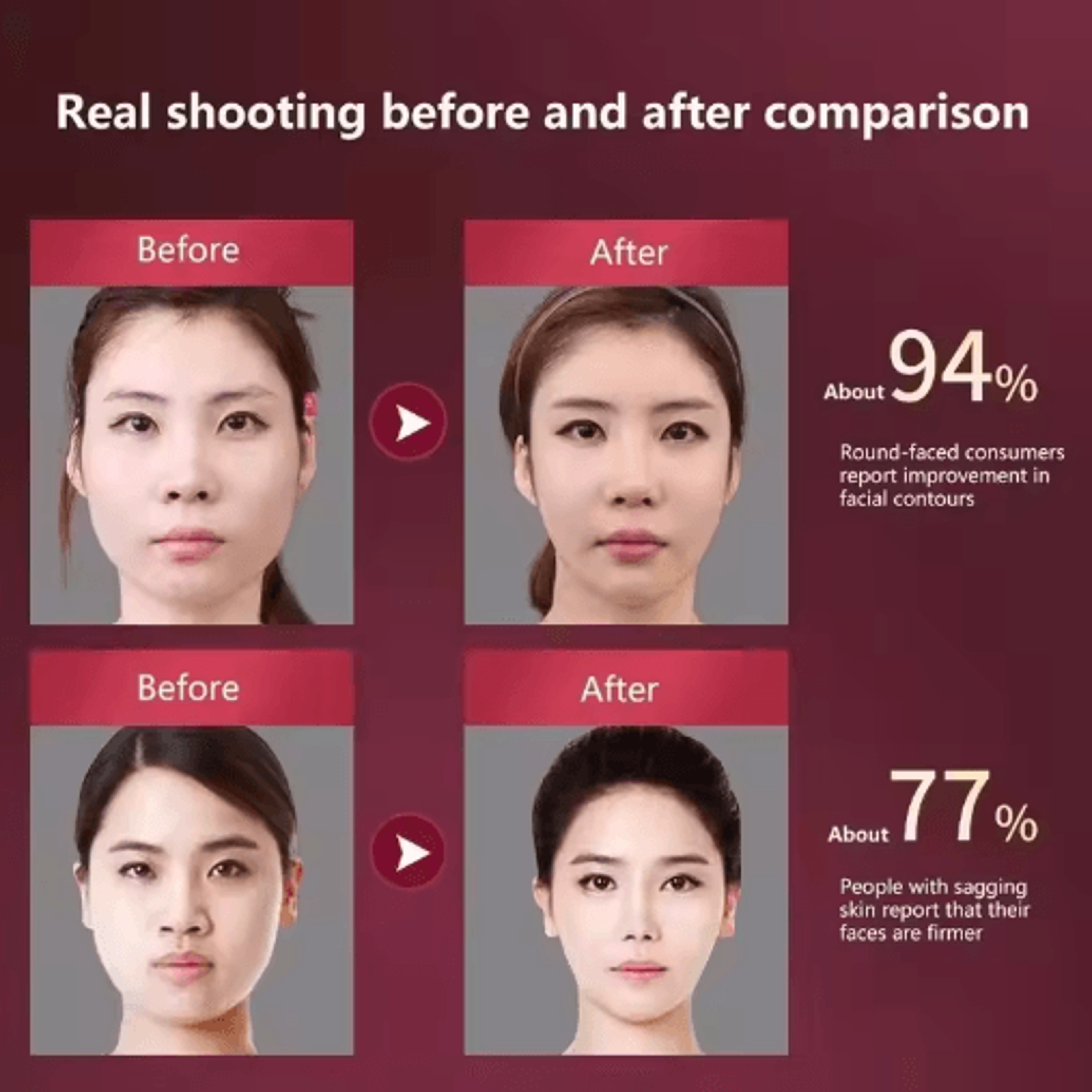 Electric VLine Facial Massager  Vibration Face  Neck Beauty Device For Daily Skincare 4