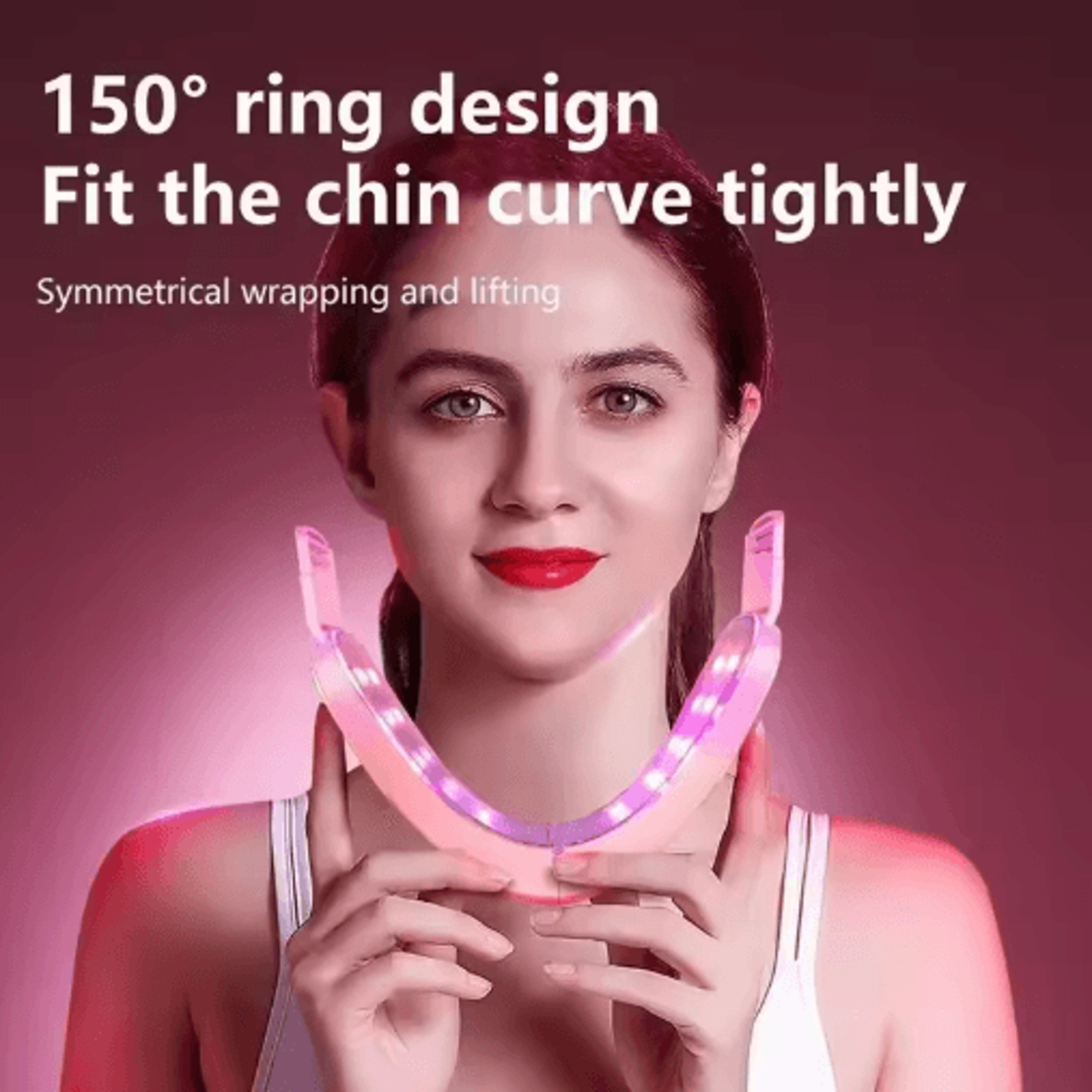 Electric VLine Facial Massager  Vibration Face  Neck Beauty Device For Daily Skincare 5