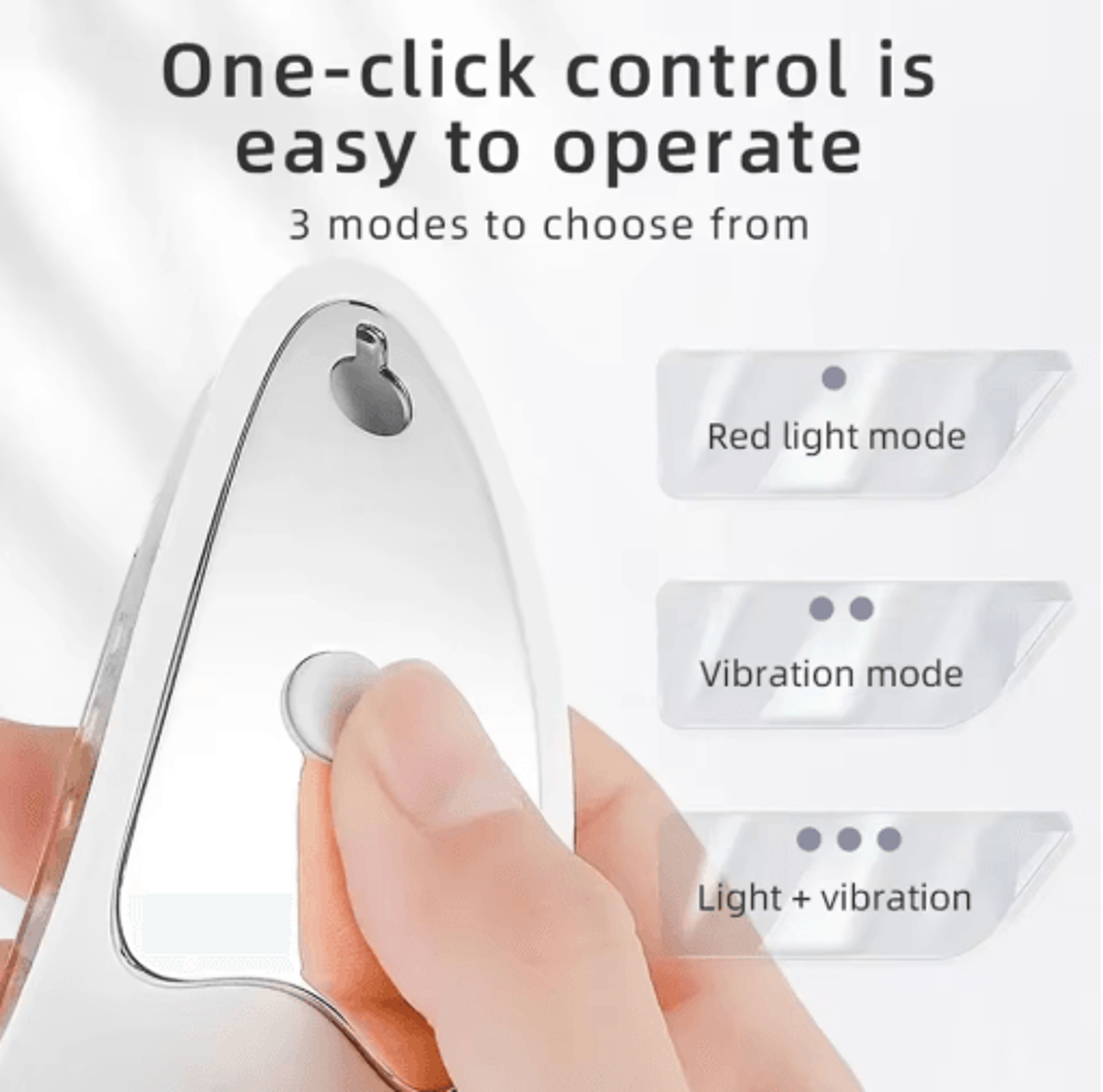 LED Photon Eye Massager  Rechargeable Eye Care Beauty Device For Daily Skincare 3
