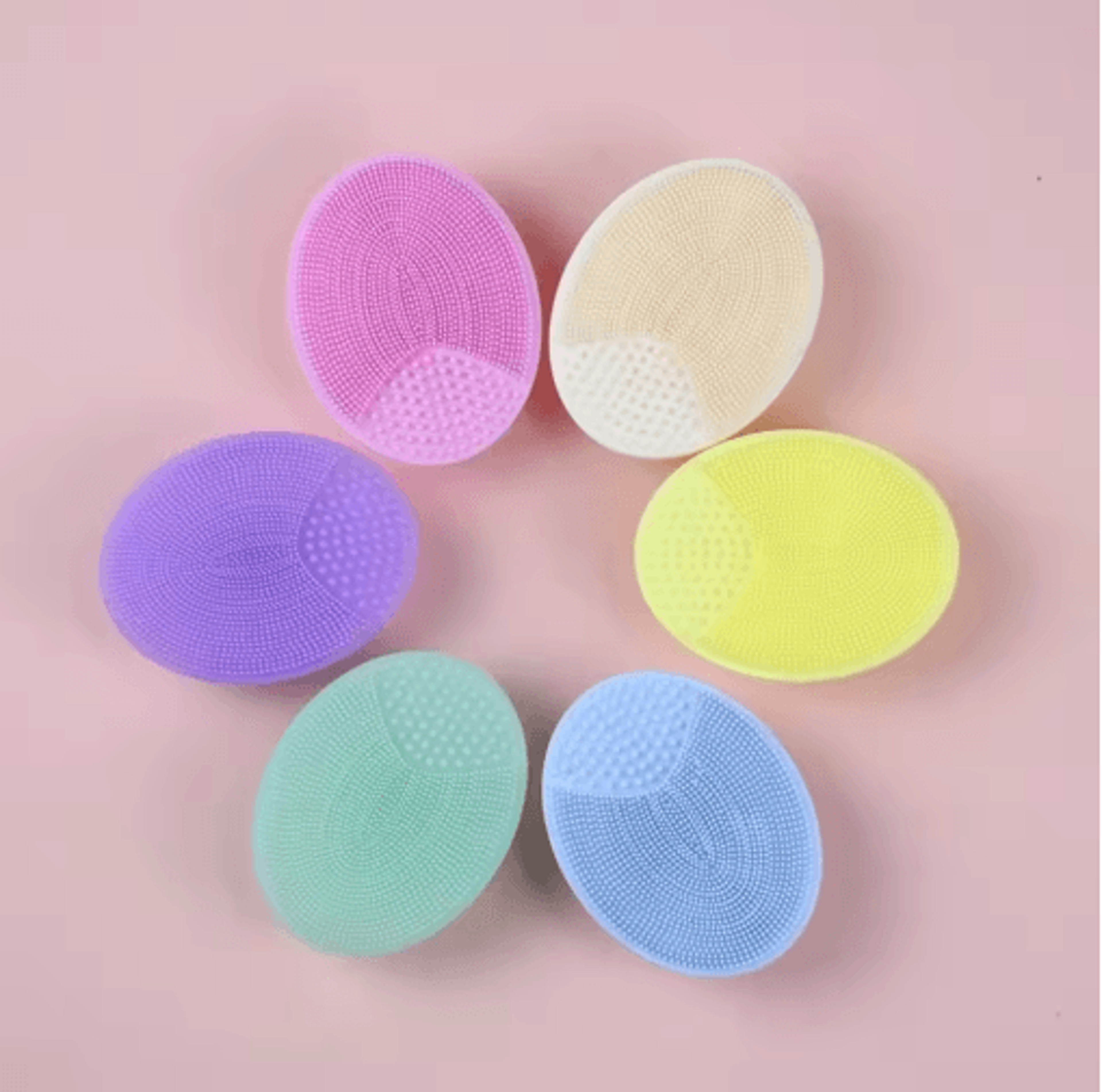 Soft Silicone Face Brush  Manual Facial Cleansing  Exfoliating Massage Brush 7