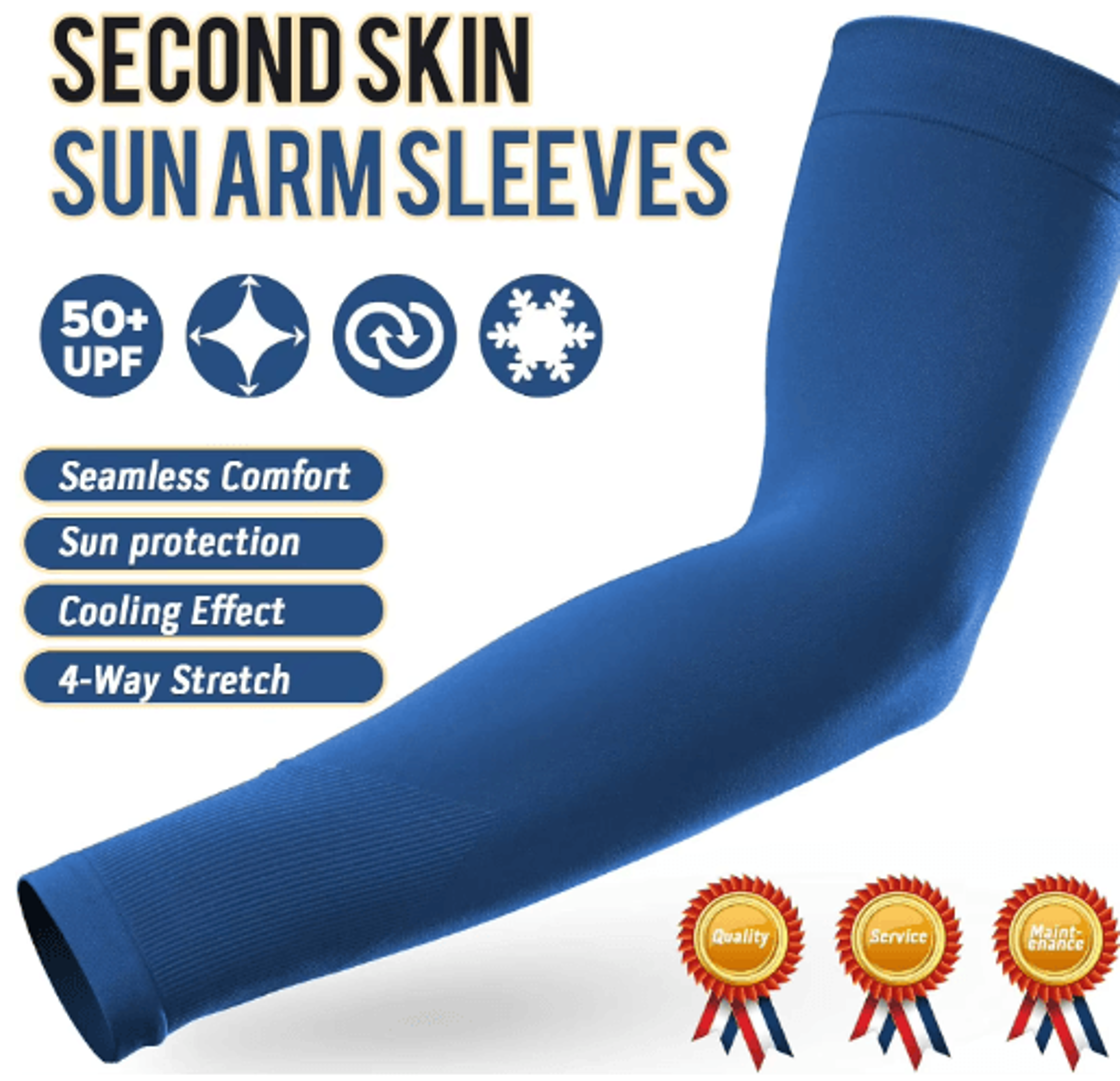 2Piece Cooling Arm Sleeves  UV Sun Protection Sports Sleeves For Running Cycling  Outdoor Activitie 27