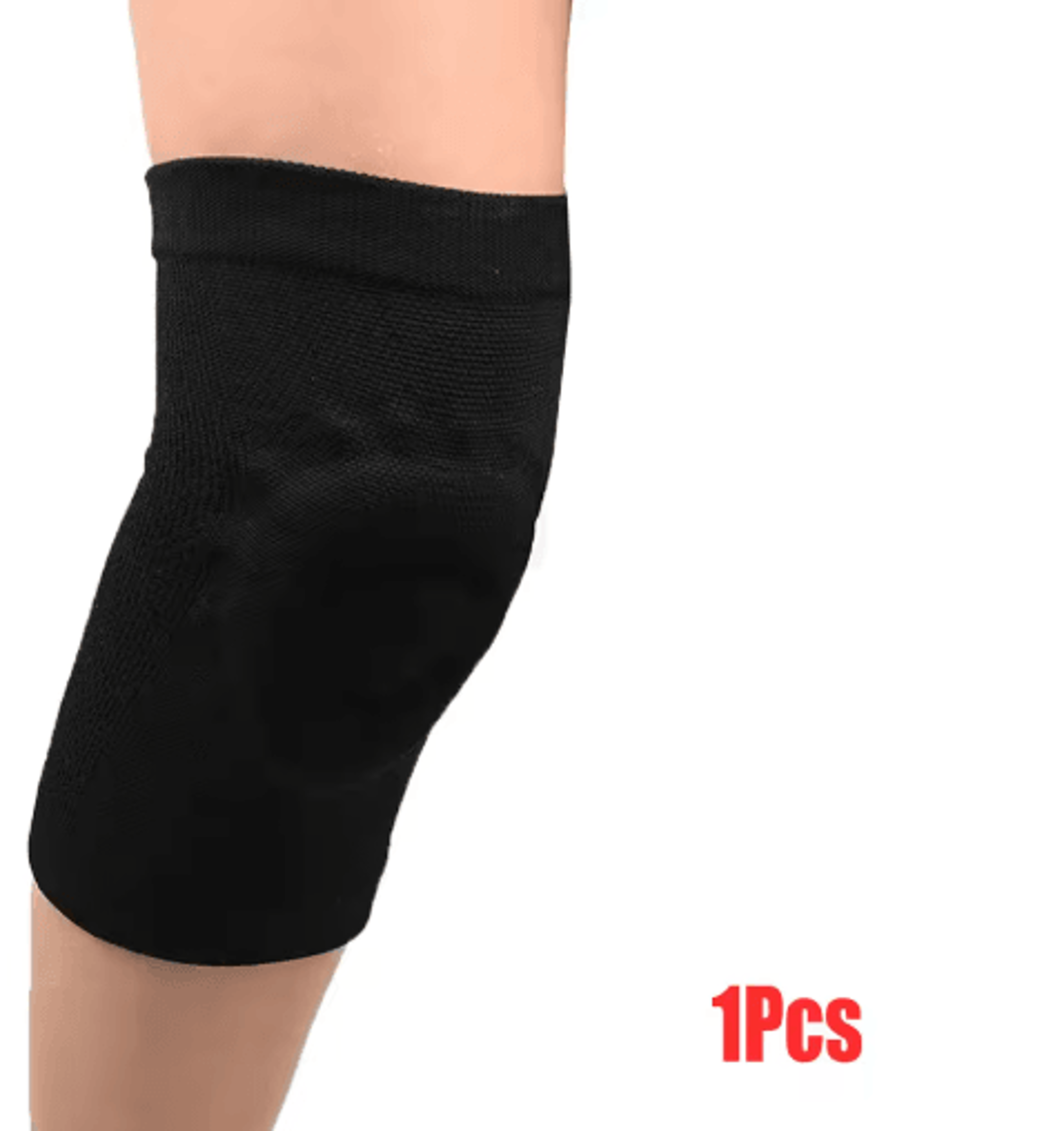 Silicone Compression Knee Pad  Thin Sports Knee Sleeve For Fitness Basketball  Skating 1