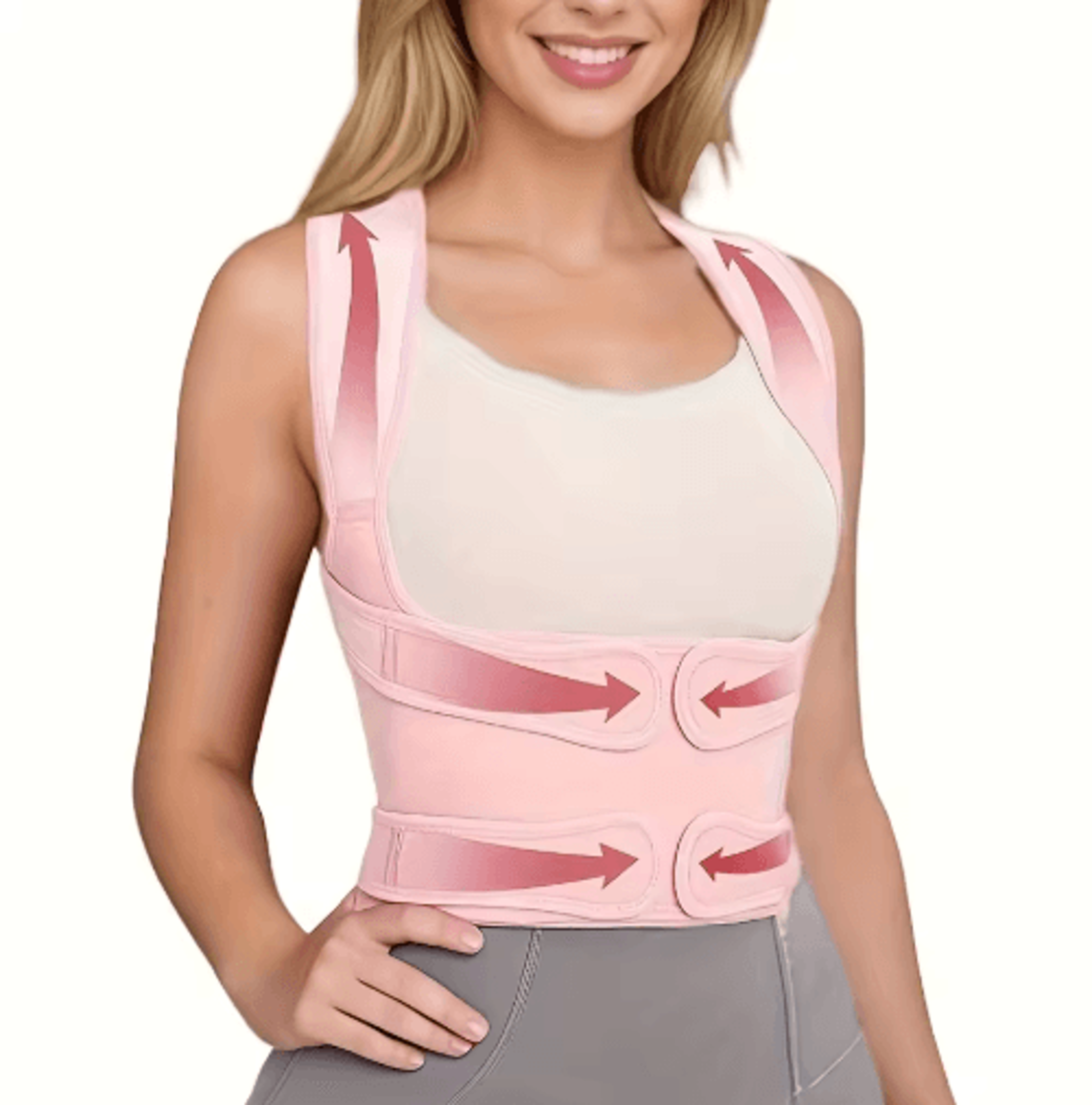Back Brace  Posture Corrector  Adjustable Lightweight Support For Men  Women 3
