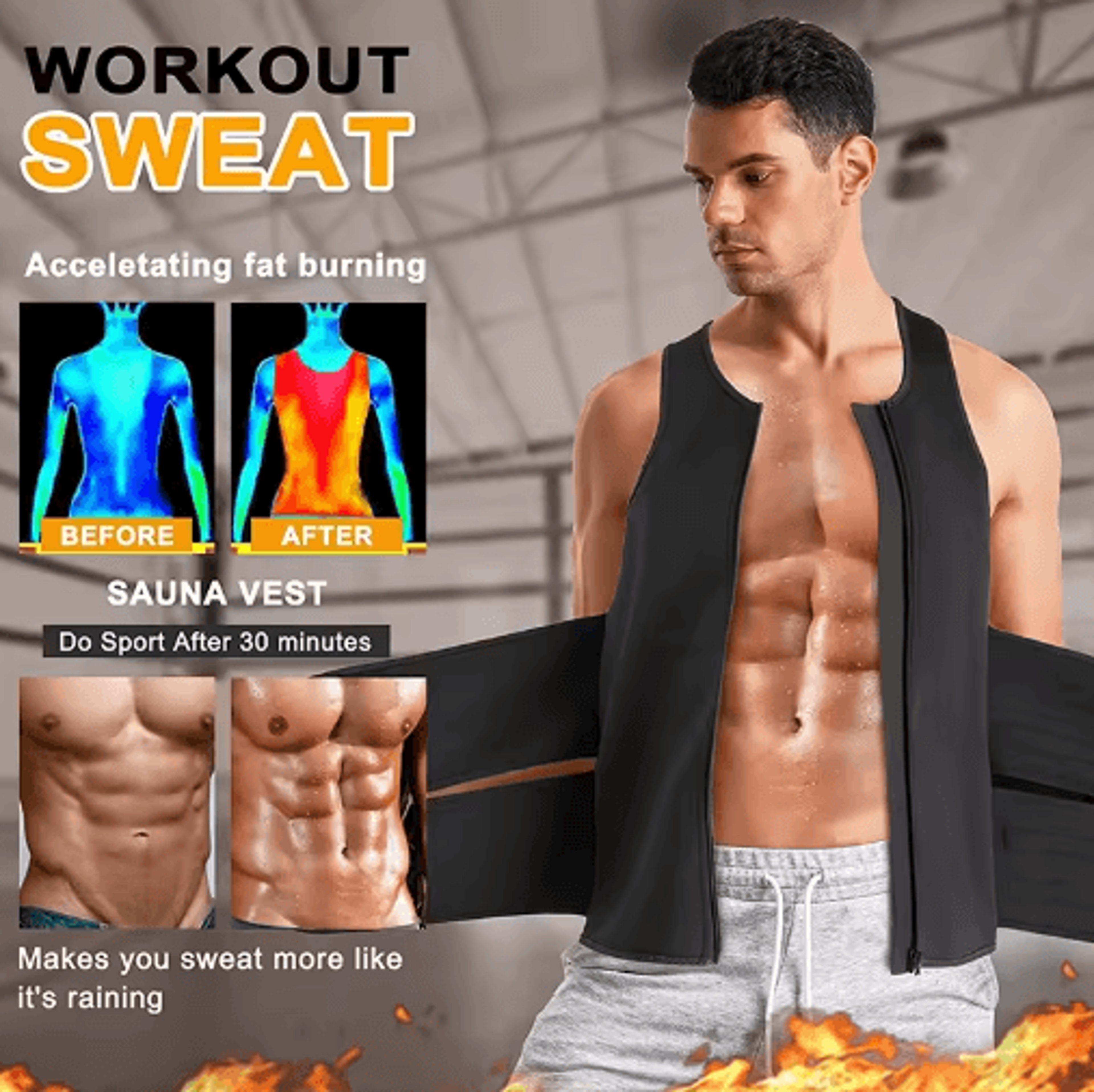 Mens Back Waist Posture Corrector  Adjustable Lumbar  Shoulder Support Belt Vest 6