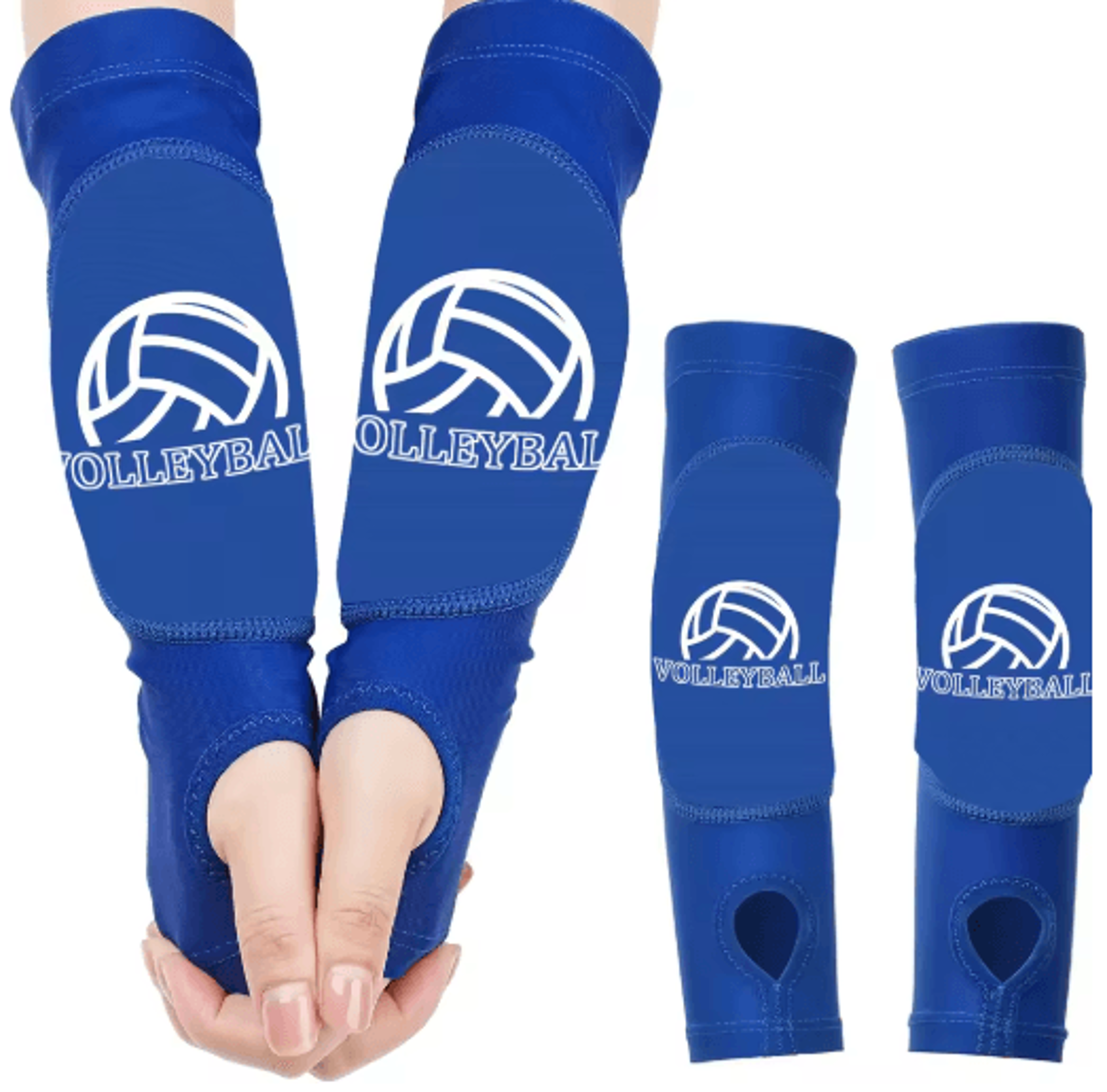 Girls Volleyball Arm Sleeves  Padded Passing Sleeves With Foam Protection For Youth 2