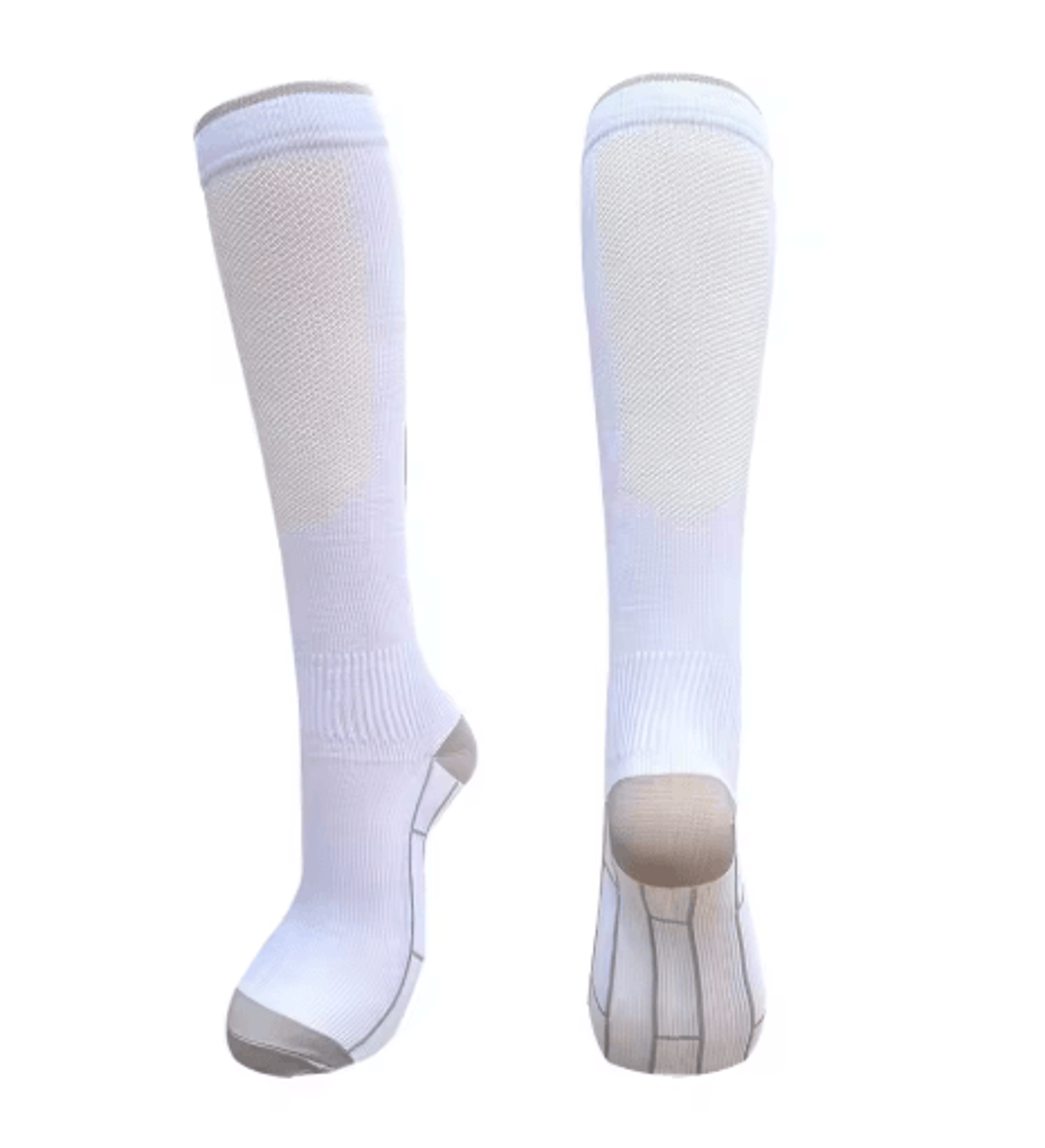 1 Pair 2030 MmHg Compression Socks  Graduated Running  Performance Support For Men And Women 1
