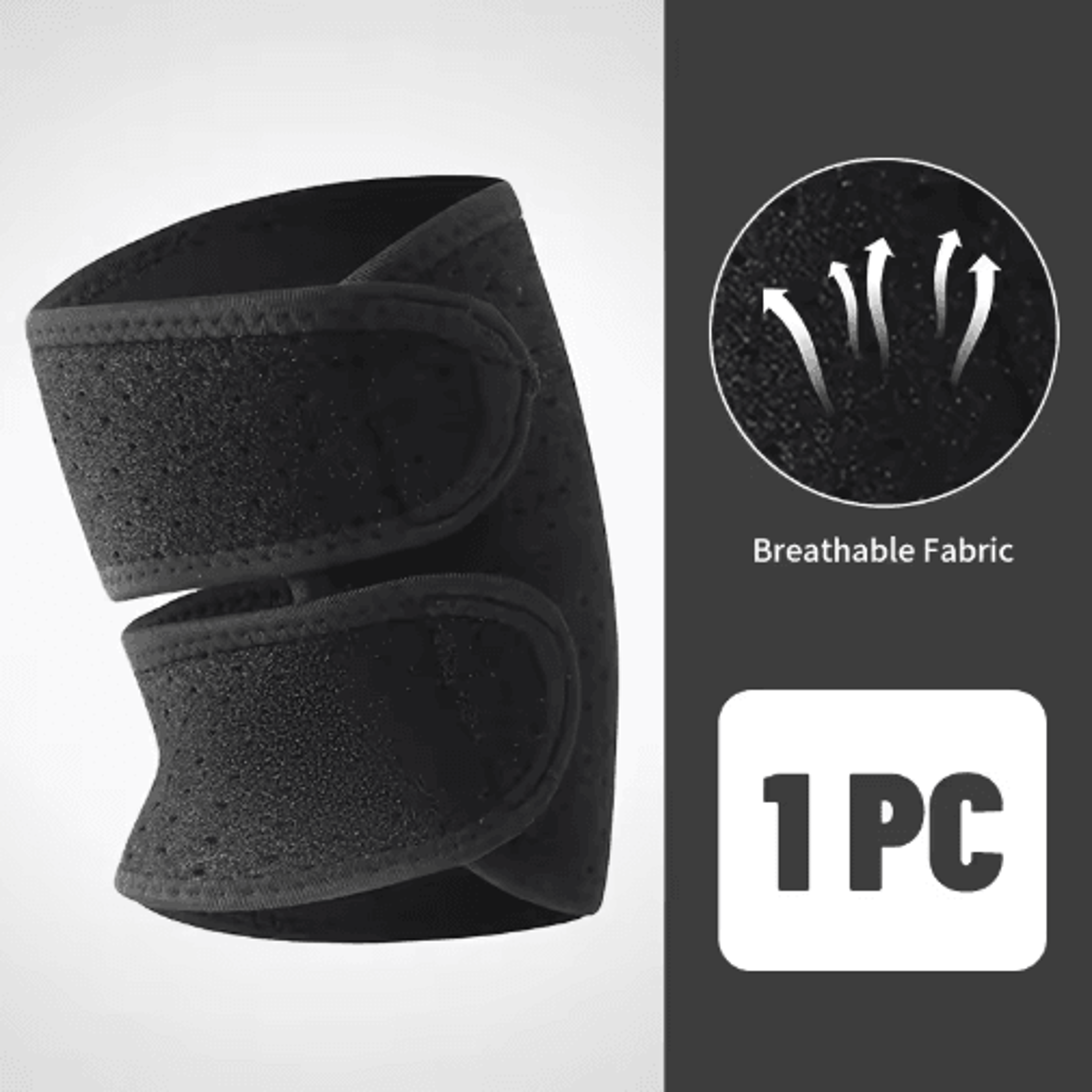 Adjustable Compression Elbow Brace  Breathable OpenDesign Support Sleeve For Sports  Daily Activiti 2