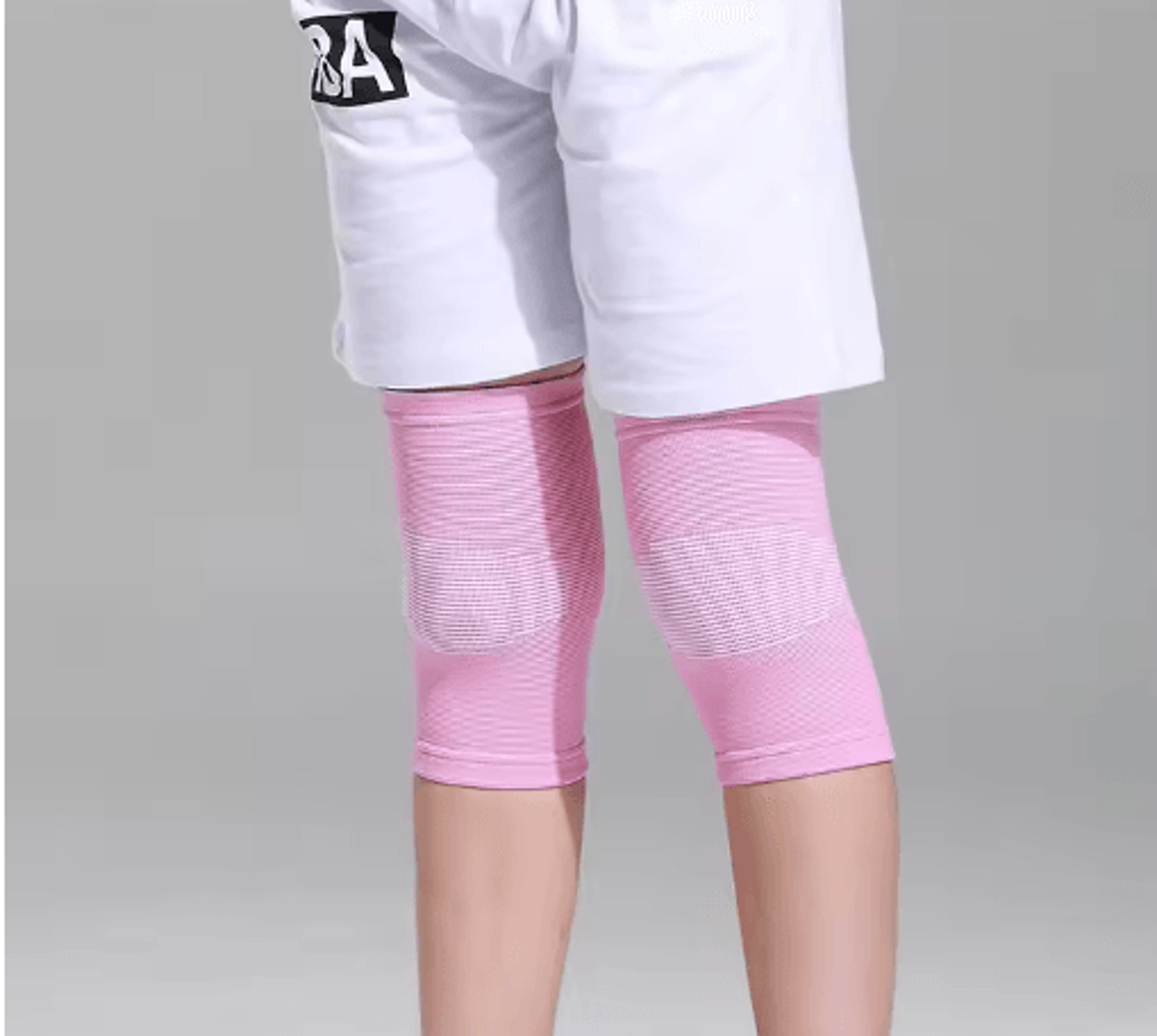 1 Pair Kids Knit Elbow Brace  Compression Arm Support Sleeves For Volleyball Tennis  Sports 7