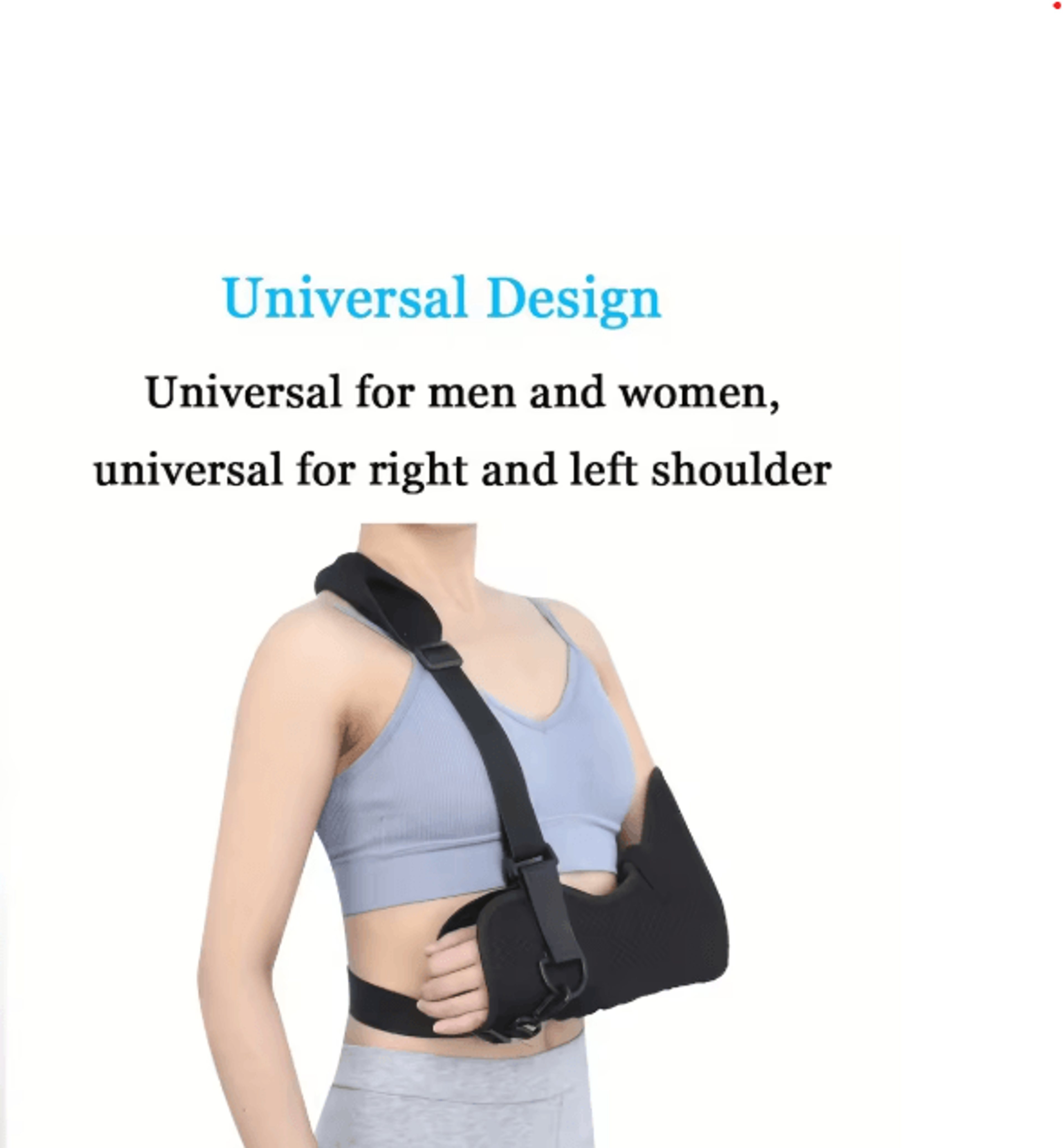Adjustable Shoulder Sling  Breathable Mesh Arm Sling Brace For Everyday Support 2
