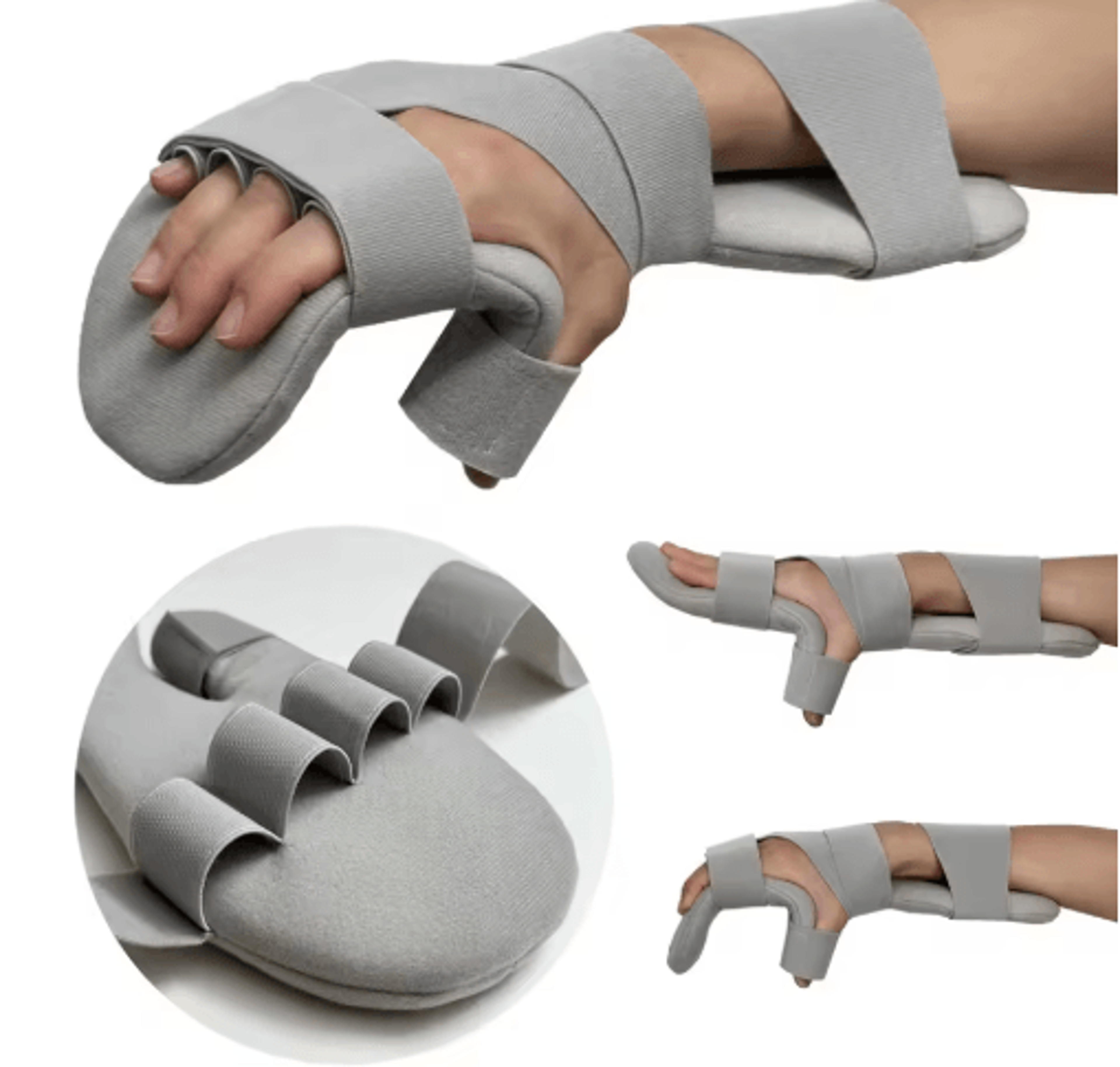 Rehabilitation Finger Separator Board  Adjustable Hand  Finger Straightening Support 6