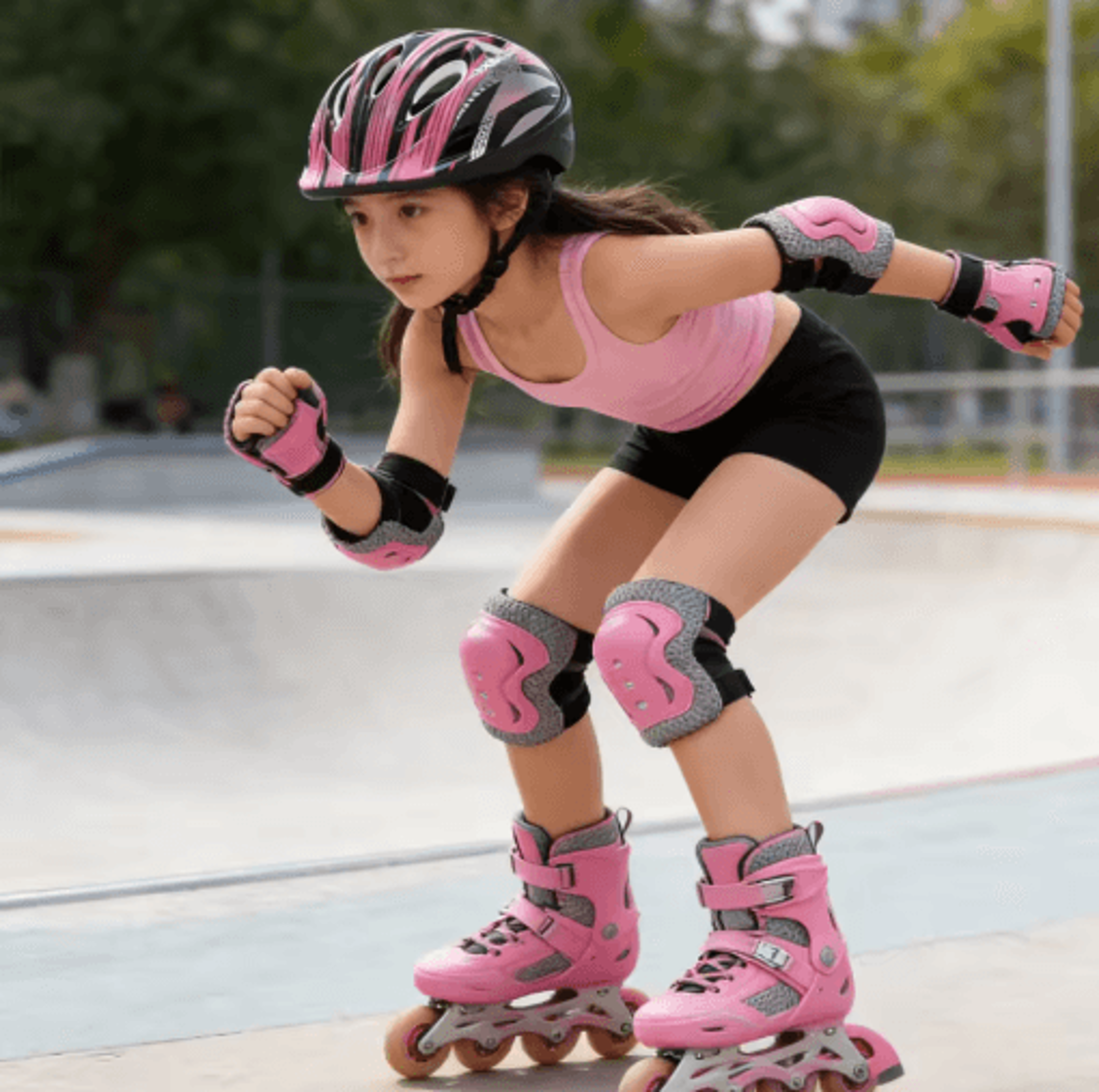 Kids Knee  Elbow Pads Protective Gear Set  Safety Pads For Cycling Skating  Outdoor Sports 7