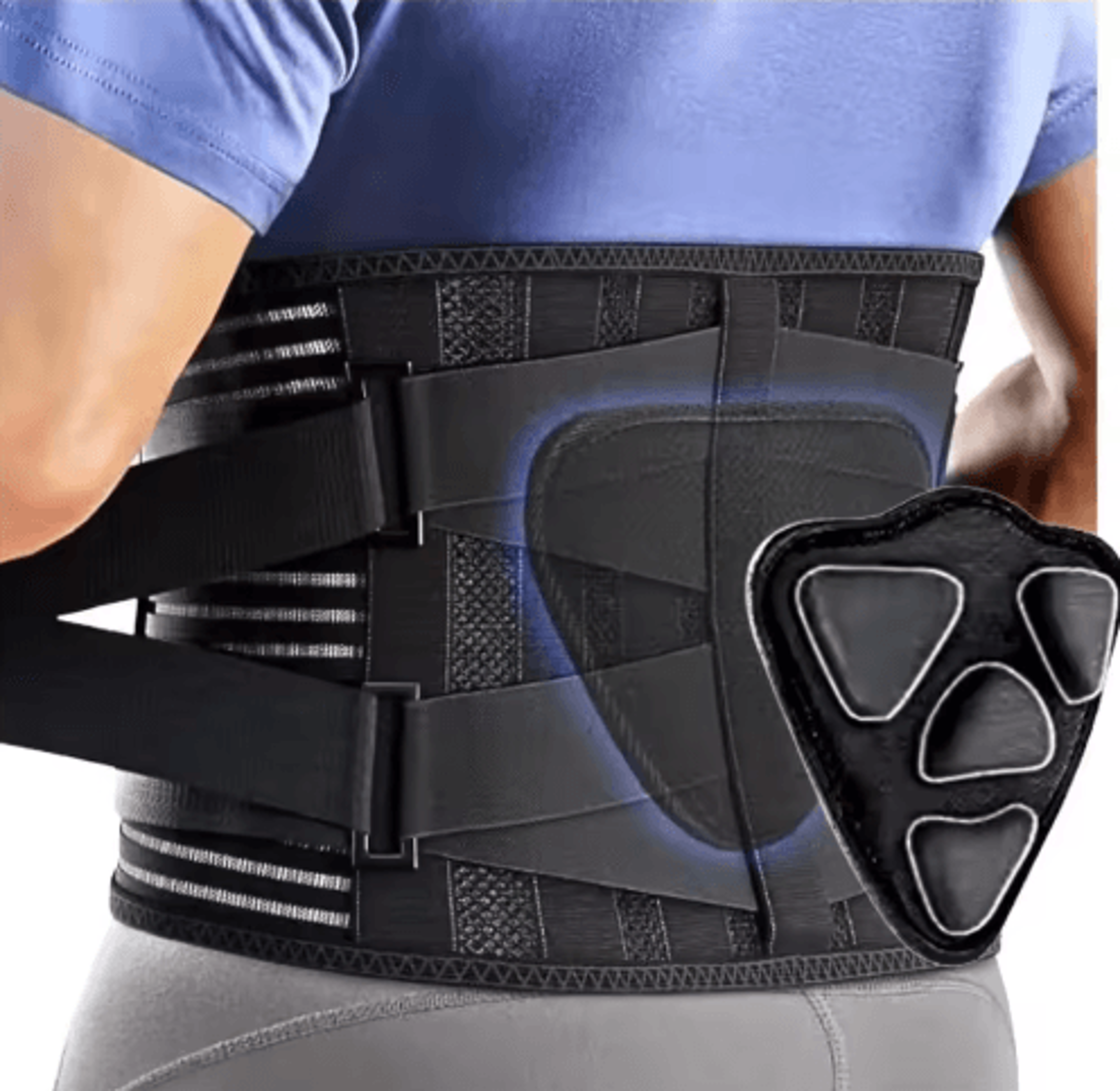 Back Brace Lower Back Support Belt Lumbar Support Sciatica Brace Back Support Belt 1