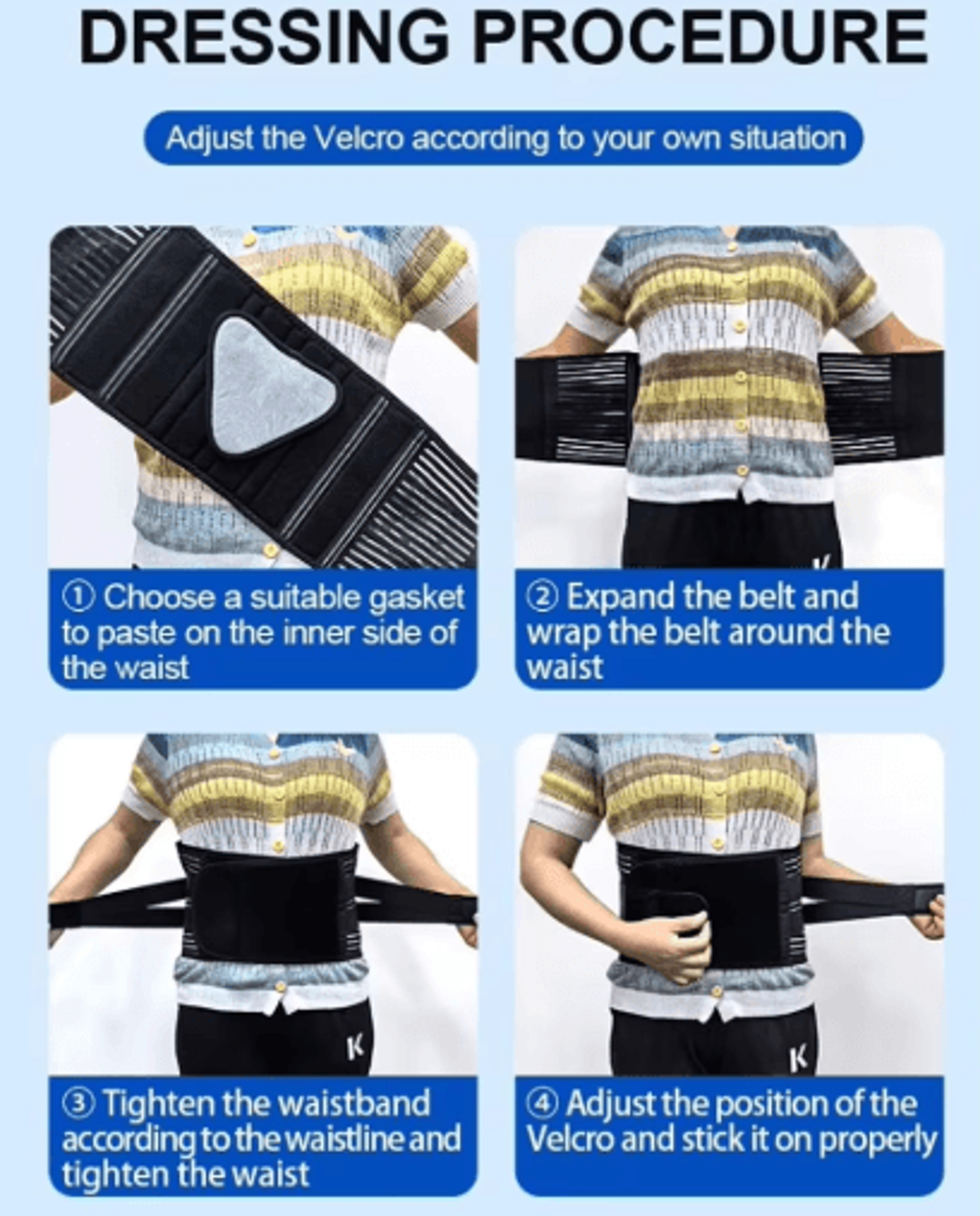 Back Brace Lower Back Support Belt Lumbar Support Sciatica Brace Back Support Belt 2
