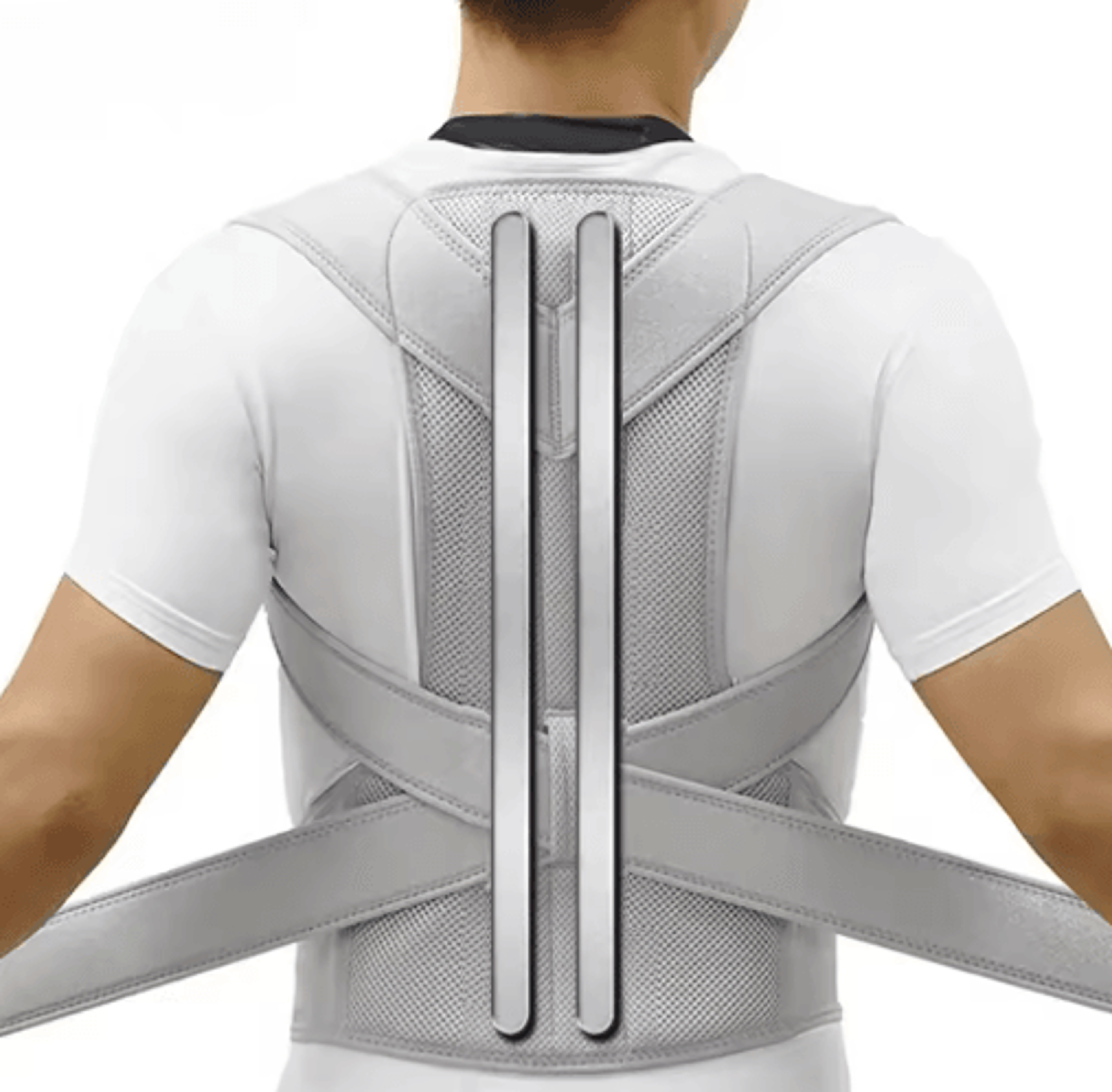 Adjustable Back Brace  Posture Corrector  Upper Back Support For Men  Women 2