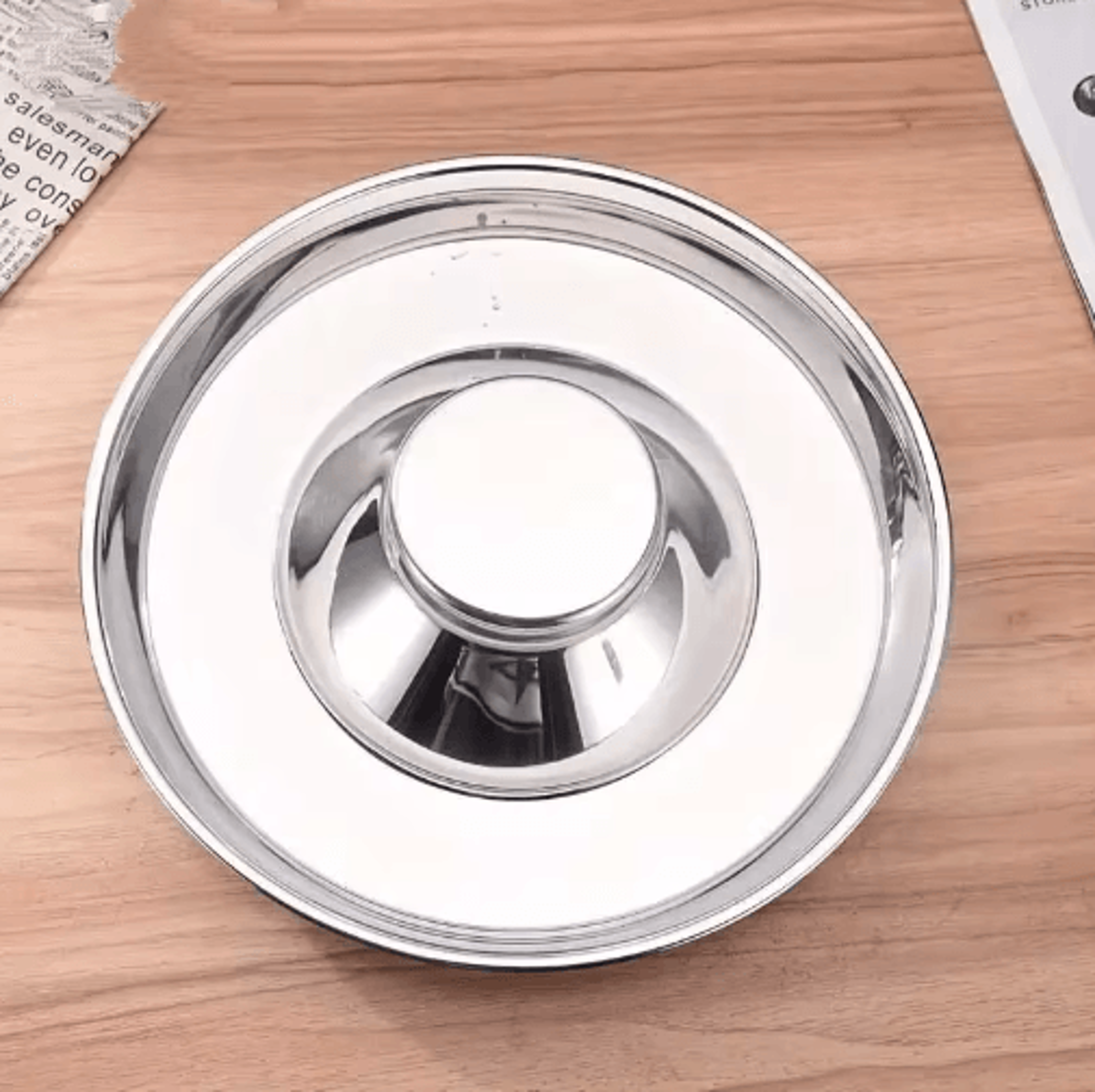 Stainless Steel Dog Bowl Slow Feeder Dog Bowl Puppy Weaning Bowl Pet Feeding Dish Dog Food Bowl 8