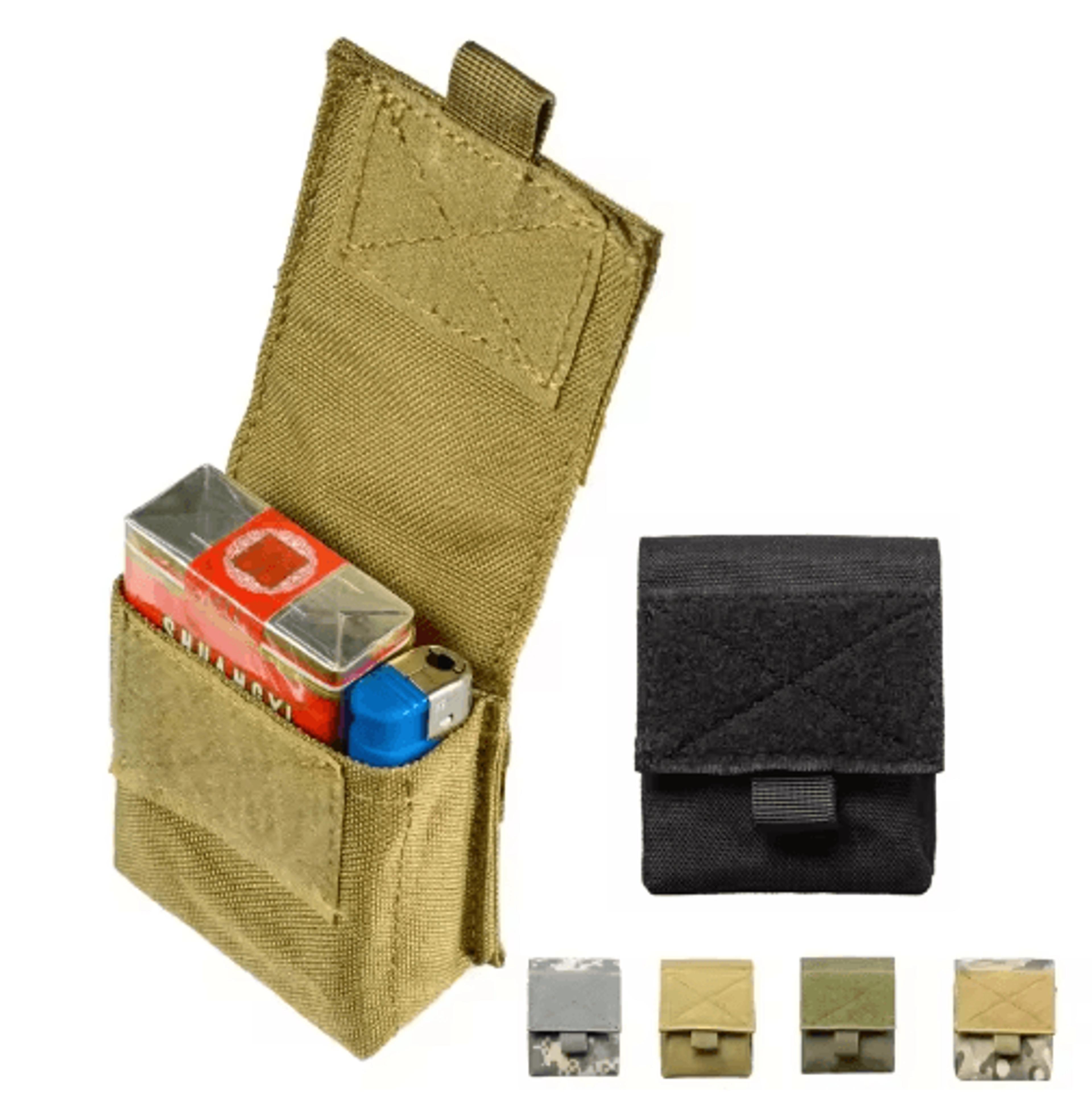 Tactical MOLLE Utility Pouch  Mini EDC Waist Organizer For Outdoor Gear 8