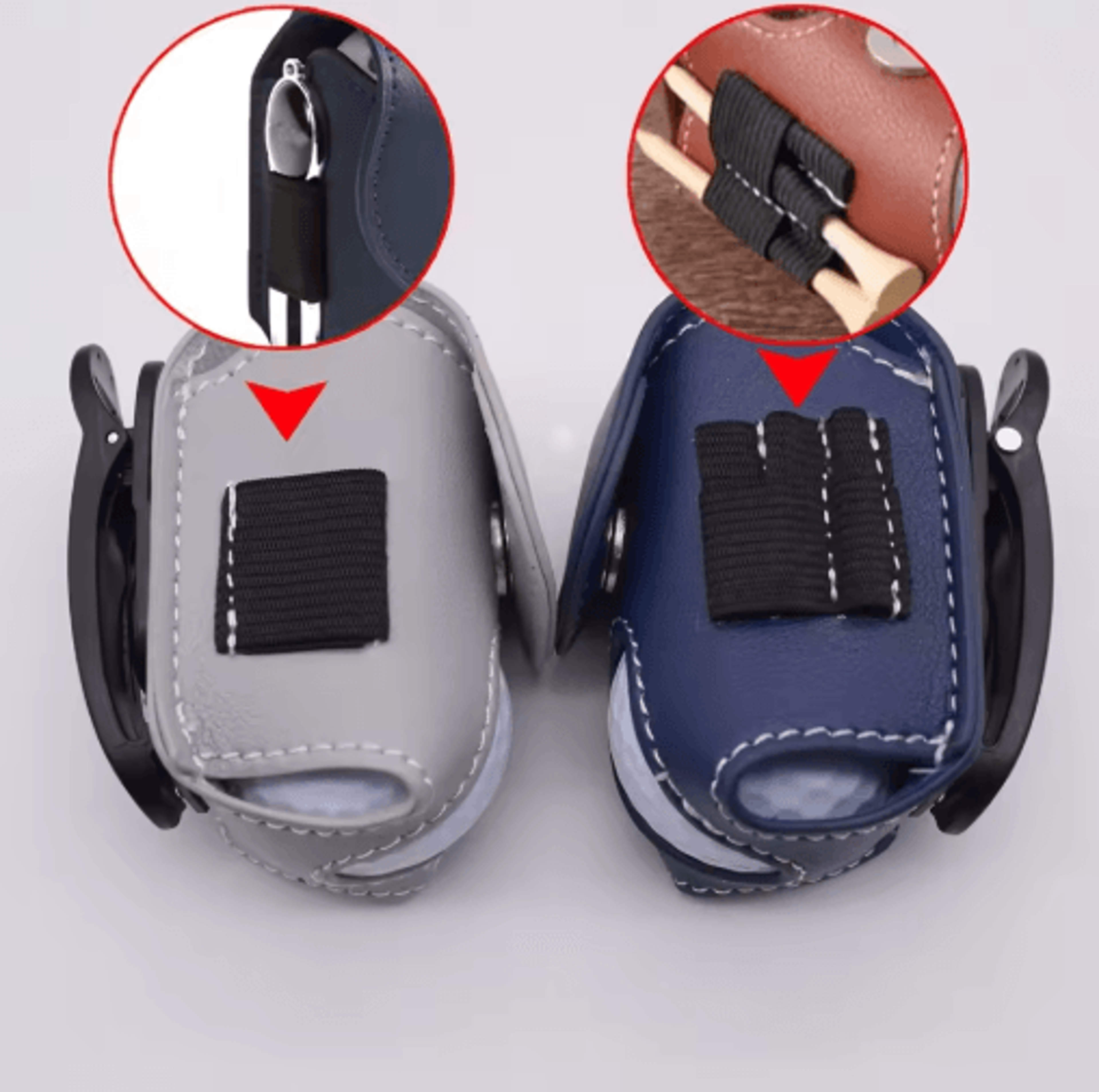 Portable Mini Golf Accessory Bag  Compact Storage Pouch With Hanging Hook 6