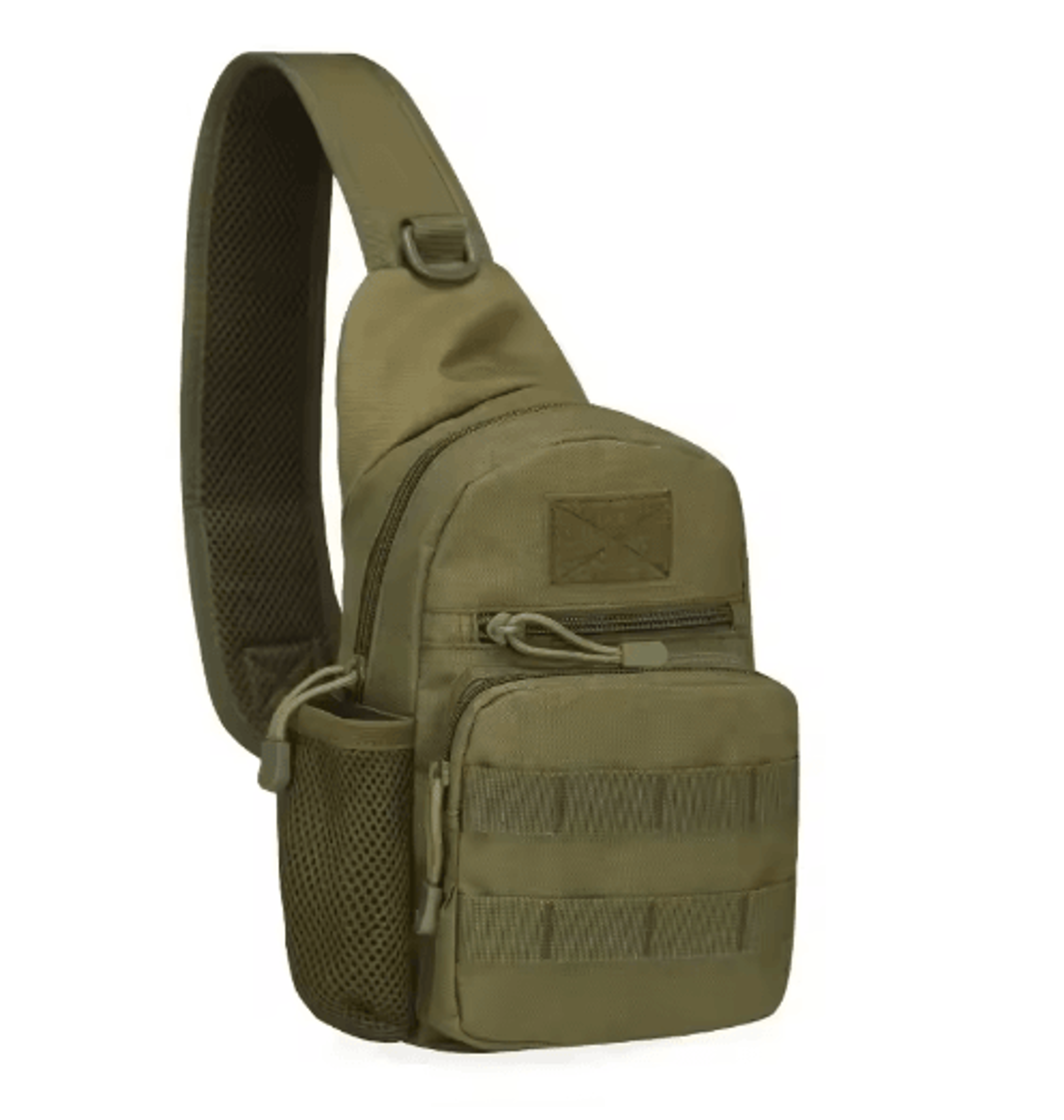 Tactical MOLLE Sling Bag  Nylon Outdoor Chest Pack For Hiking  Travel 2