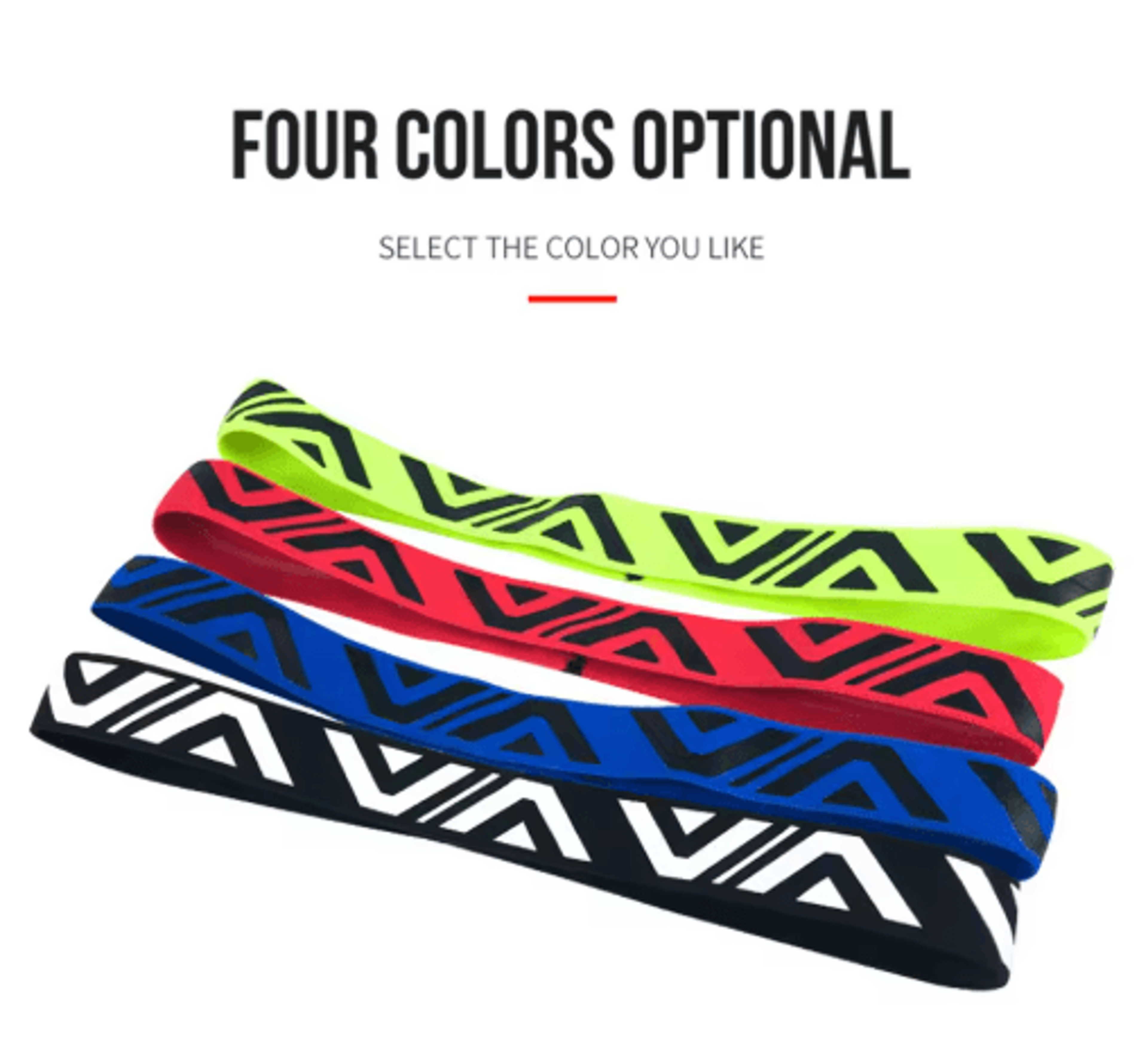 Breathable Sports Sweat Headband  Wide Elastic Stretch Hairband For Running Yoga  Fitness 8