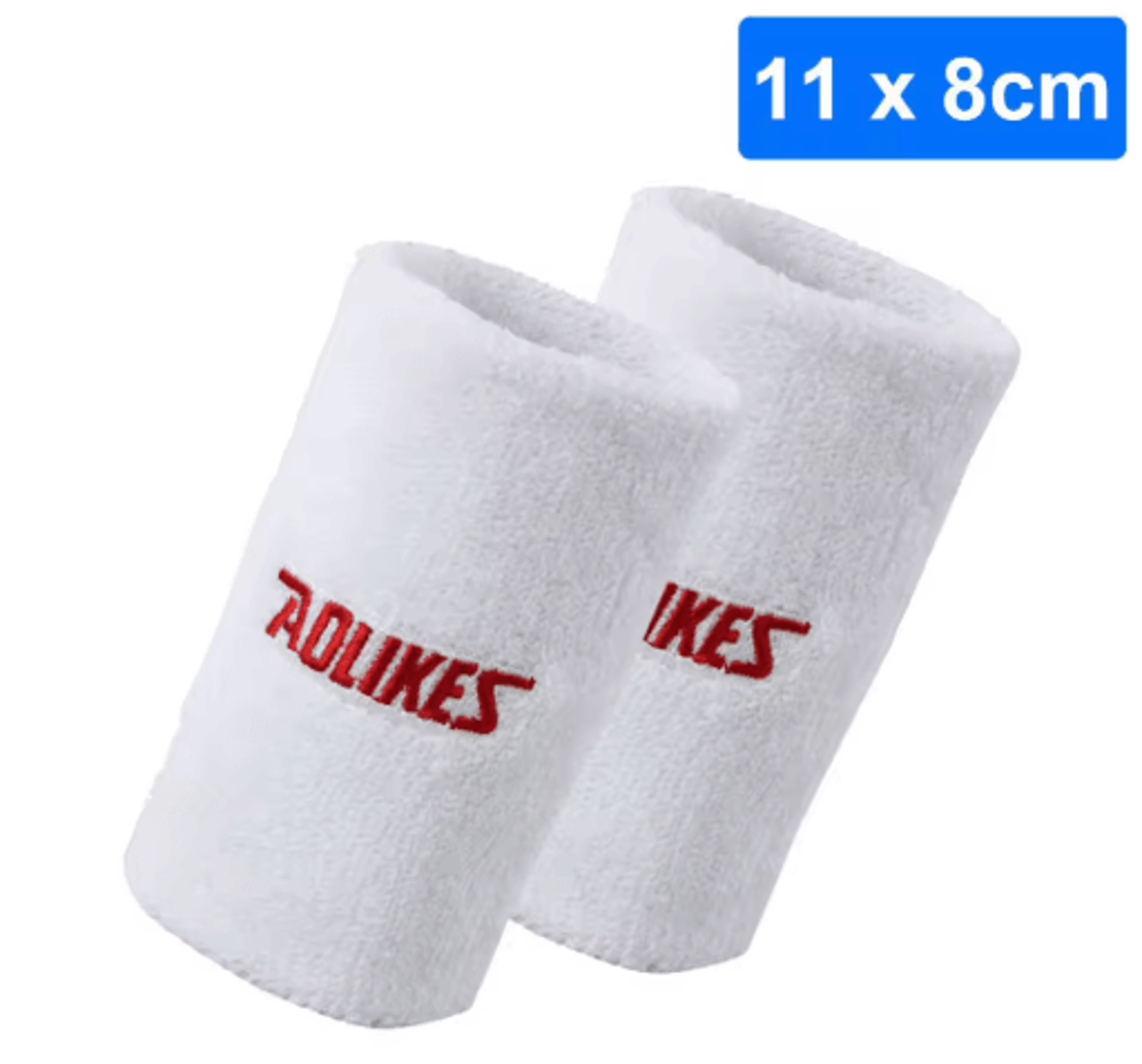 AOLIKES Sports Sweatbands Wristbands  MoistureWicking Athletic Wristbands For Tennis Basketball Run 10