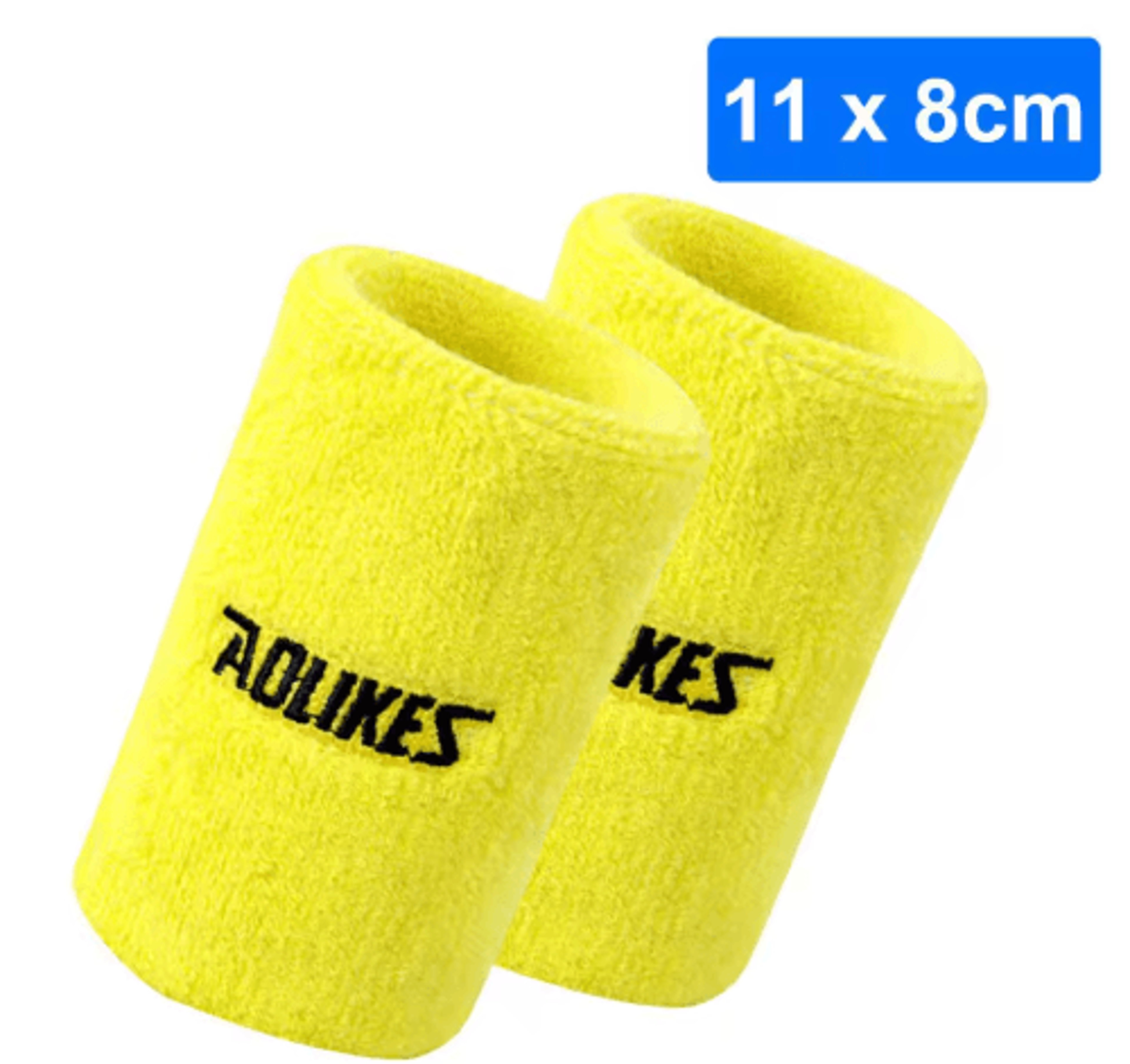 AOLIKES Sports Sweatbands Wristbands  MoistureWicking Athletic Wristbands For Tennis Basketball Run 8