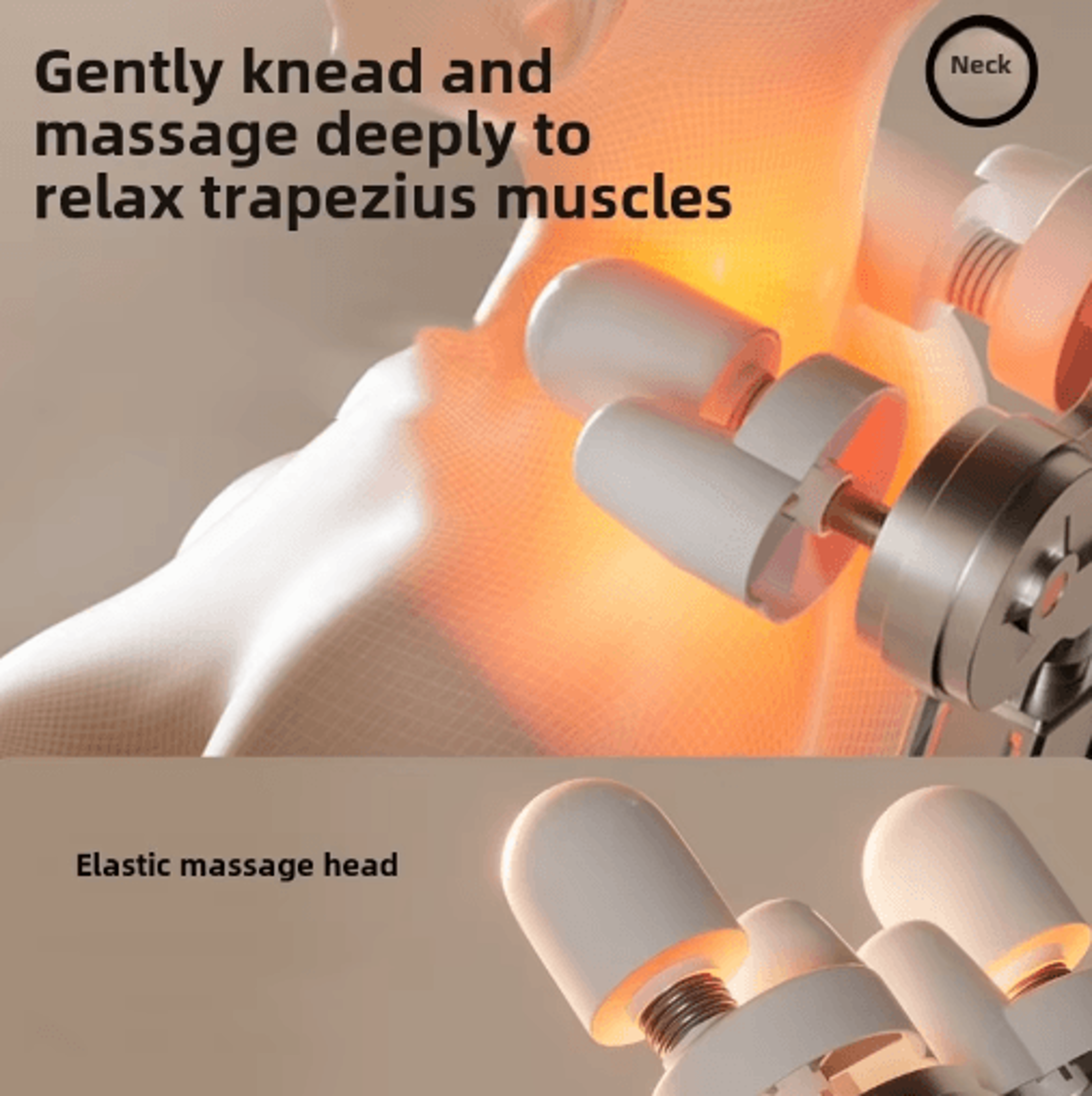 Full Body Massage Seat Cushion With Heat  Vibration Heated Back Massager Chair Pad 2