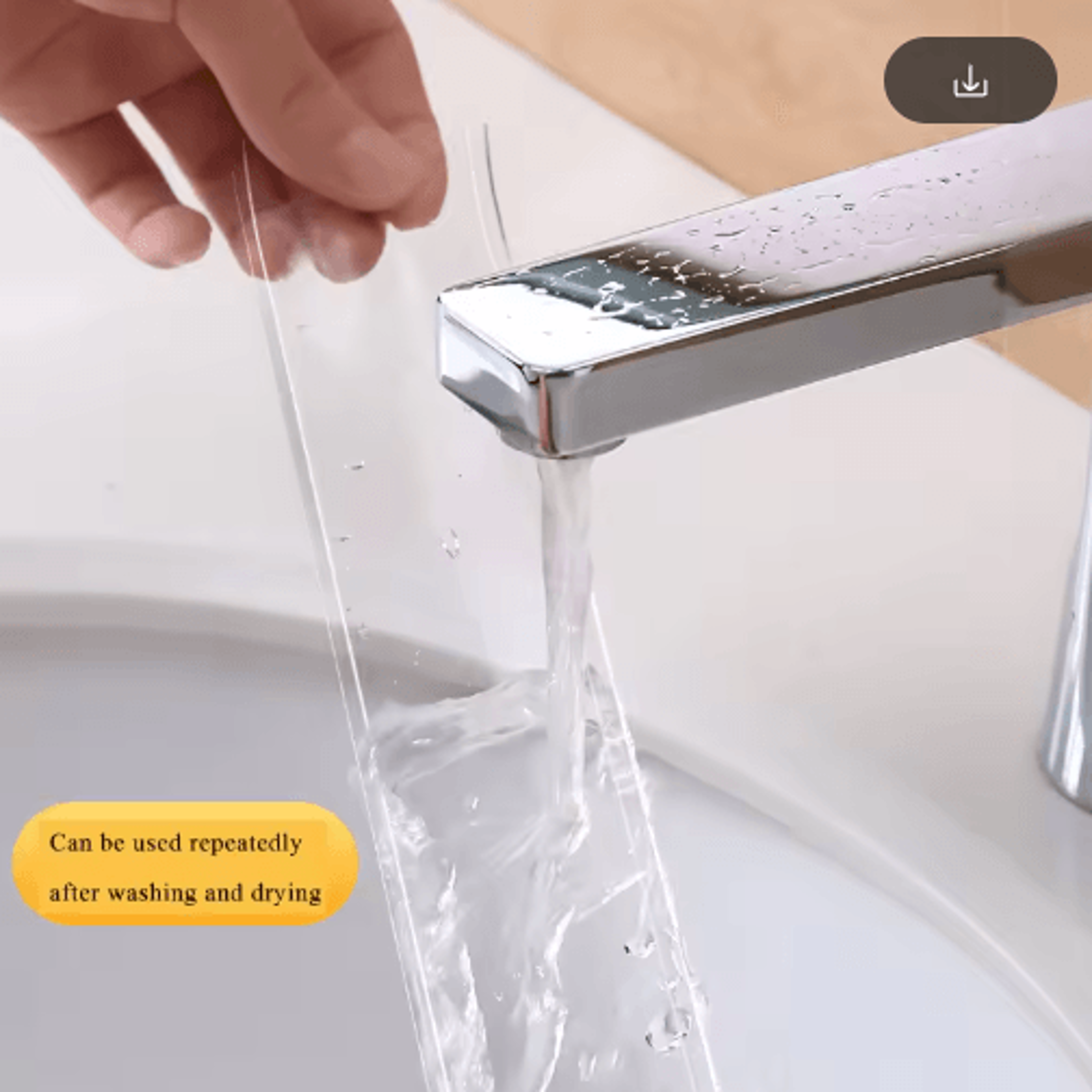Transparent Nano DoubleSided Tape For Kitchen And Bathroom 4