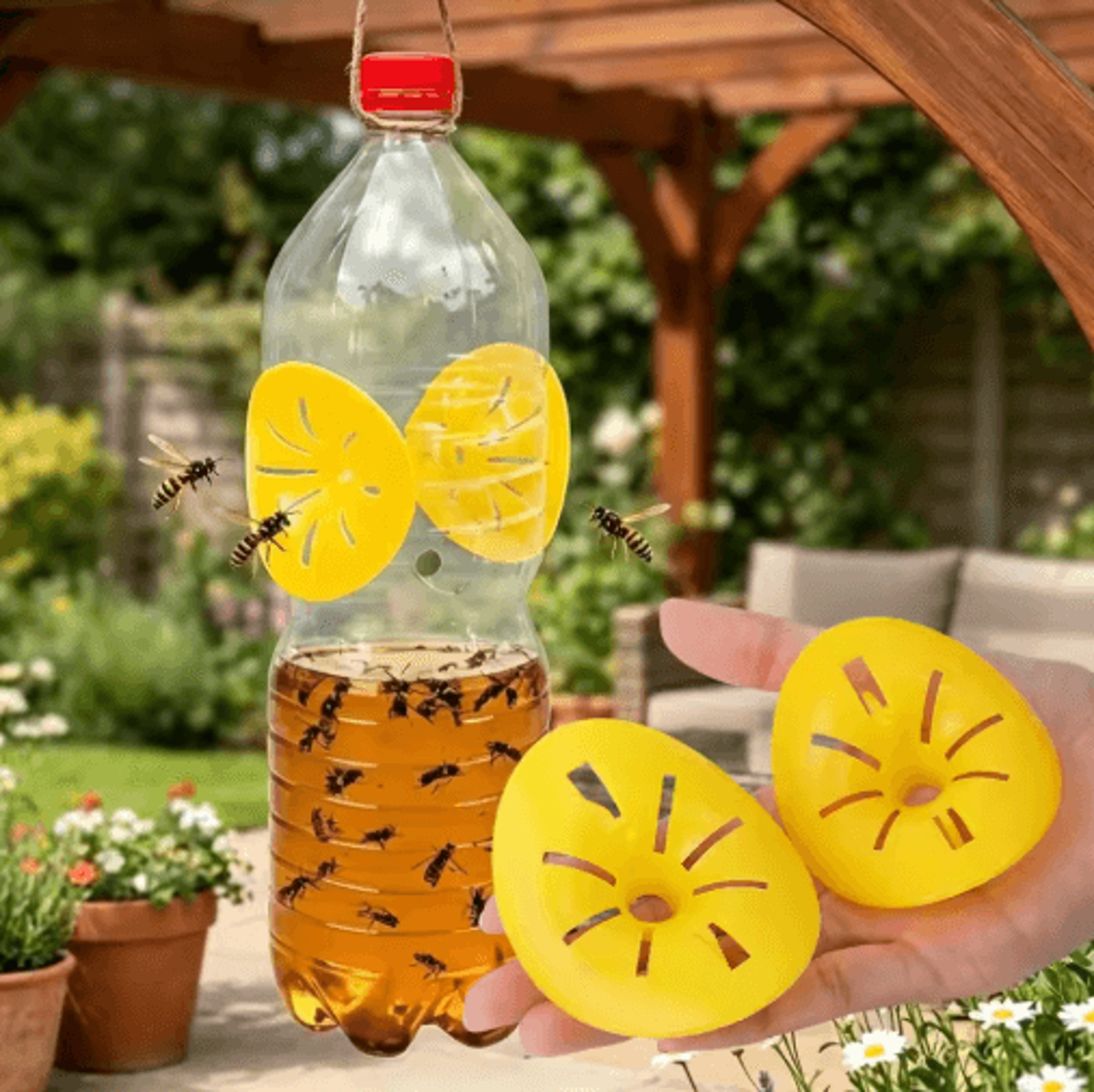 550PCS Reusable Funnel Wasp And Hornet Traps 9