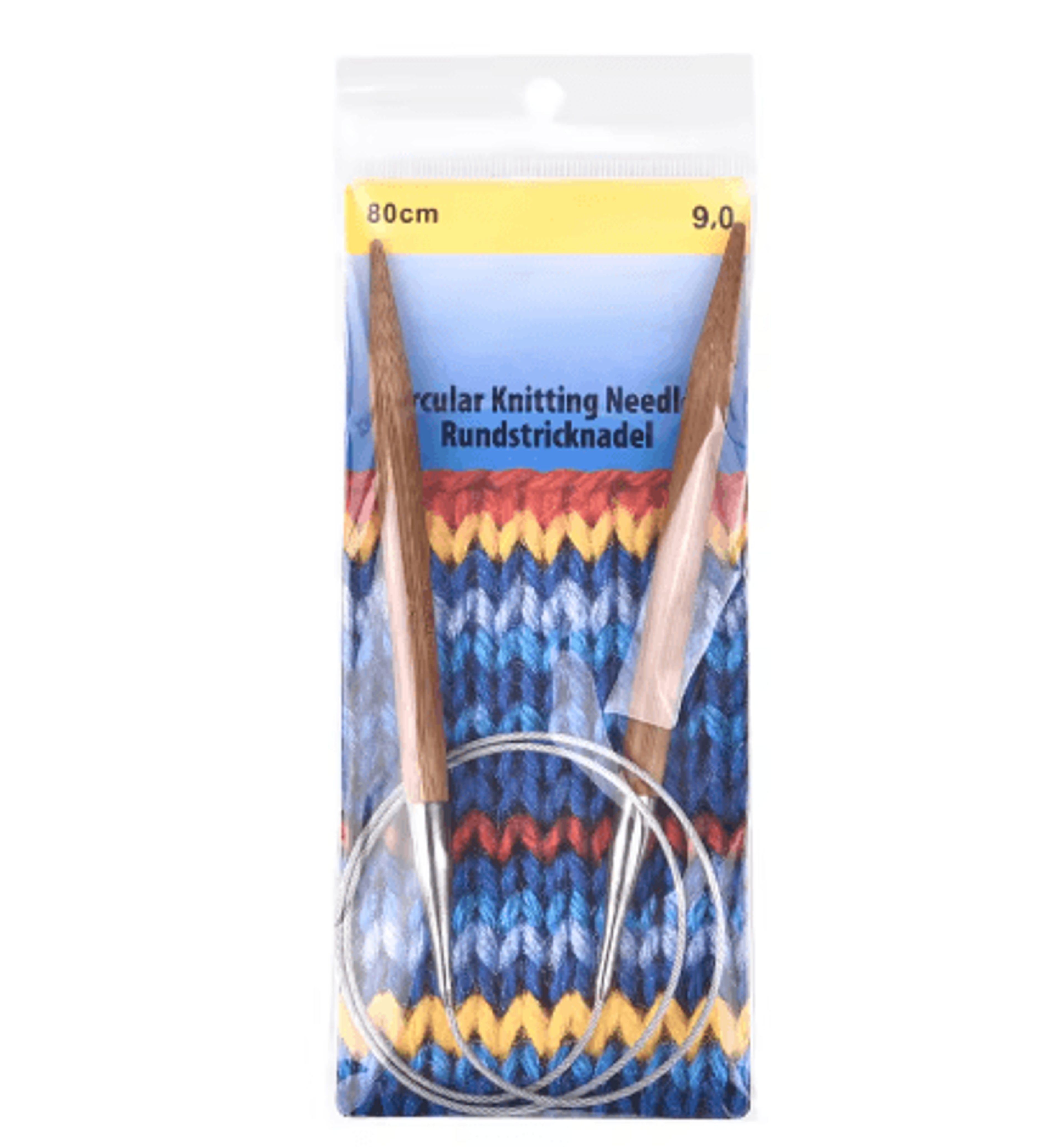 310mm Bamboo Circular Knitting Needles 7