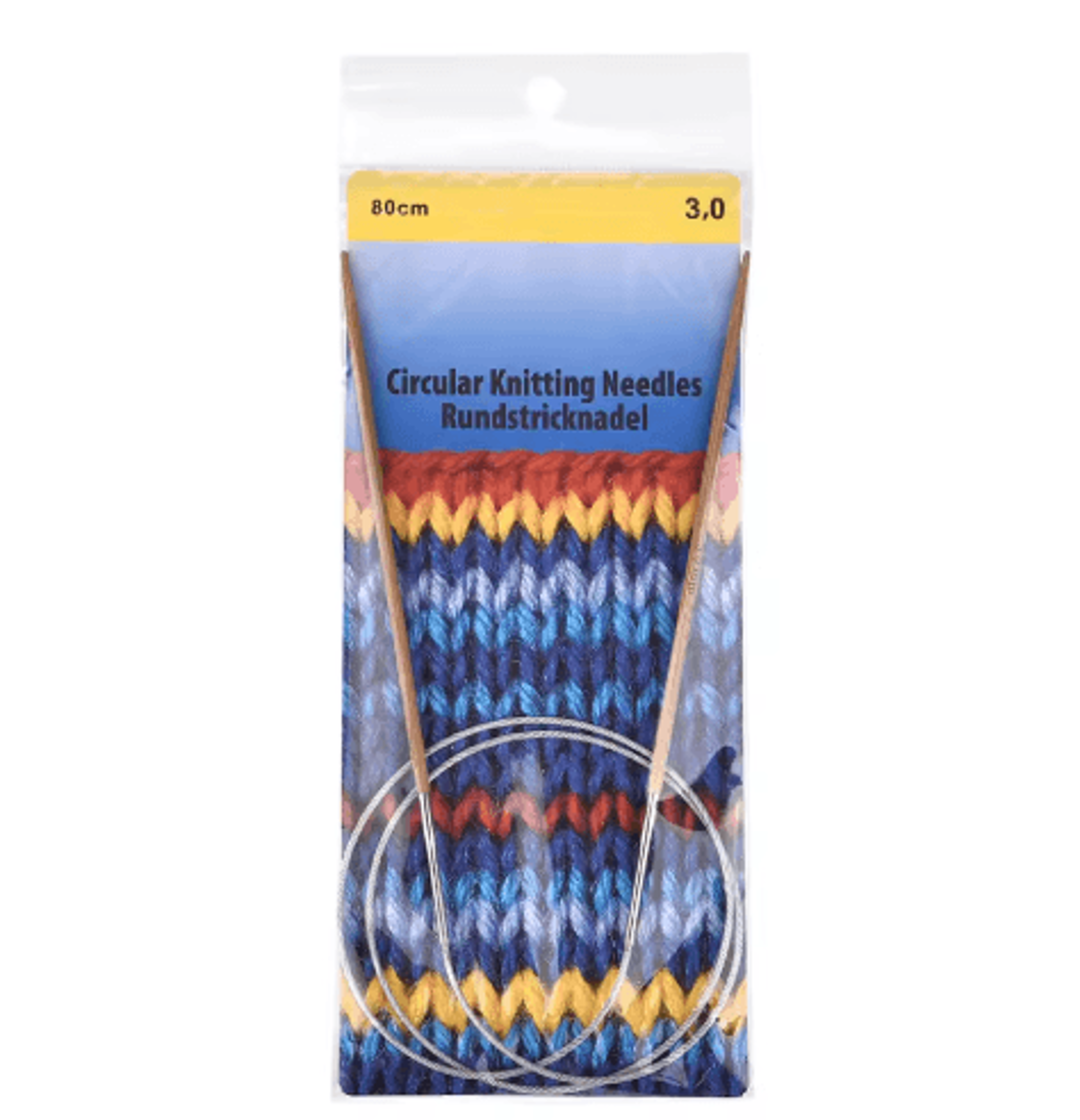 310mm Bamboo Circular Knitting Needles 11