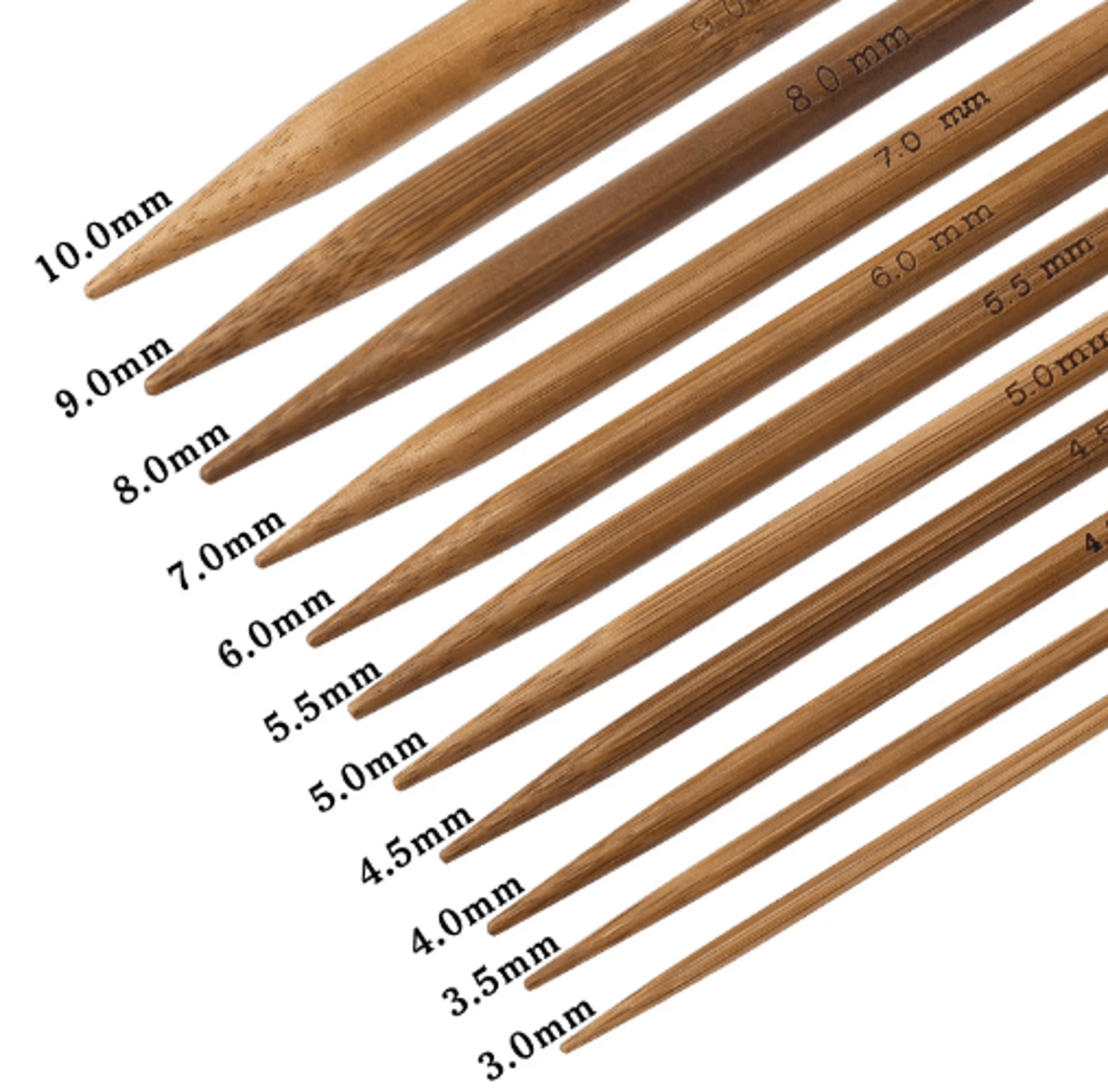 310mm Bamboo Circular Knitting Needles 14