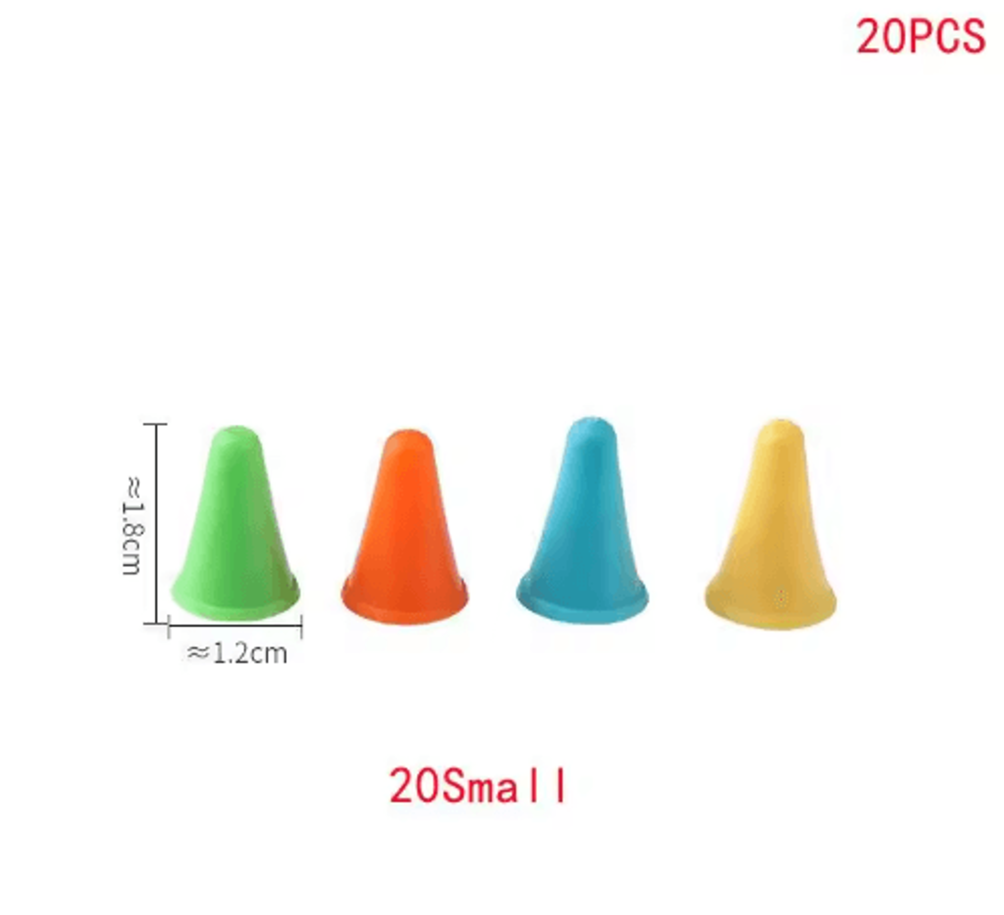 20PCS Knitting Needle Point Protector Set 2