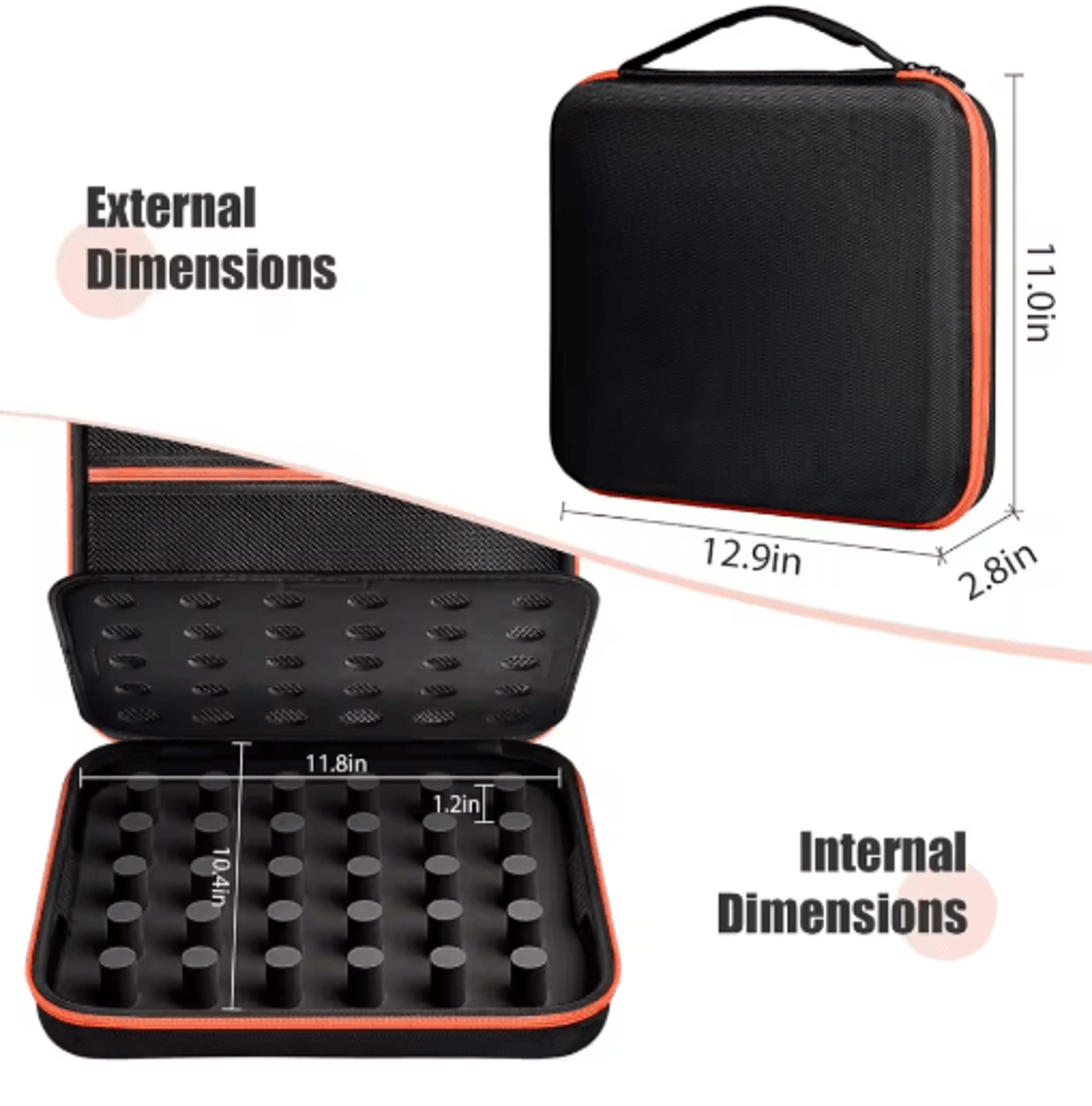 Chainsaw Chain Storage Case For 612 Replacement Chains 5