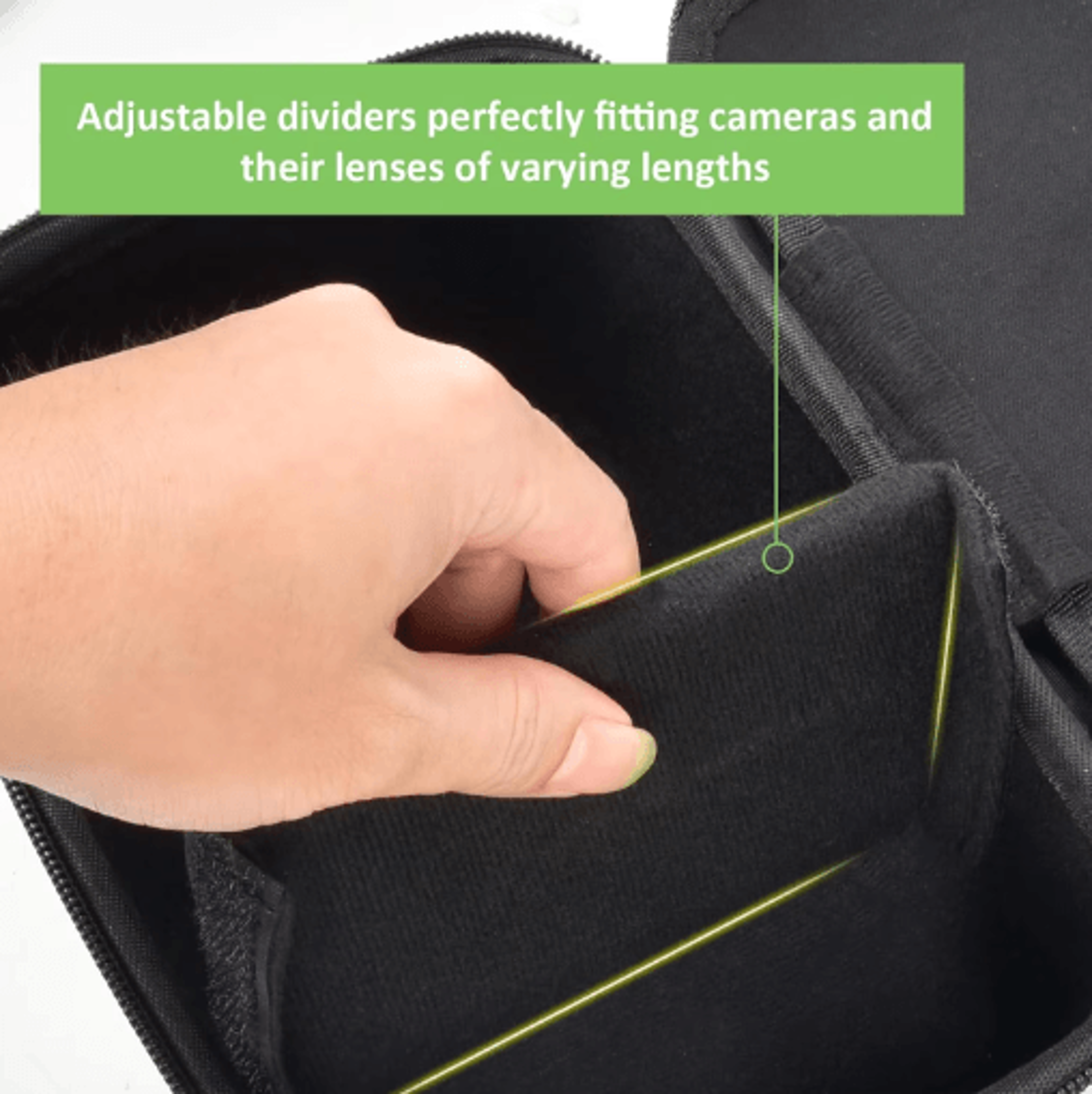Protective DSLR Camera Case For Canon EOS Rebel  Sony Alpha 2