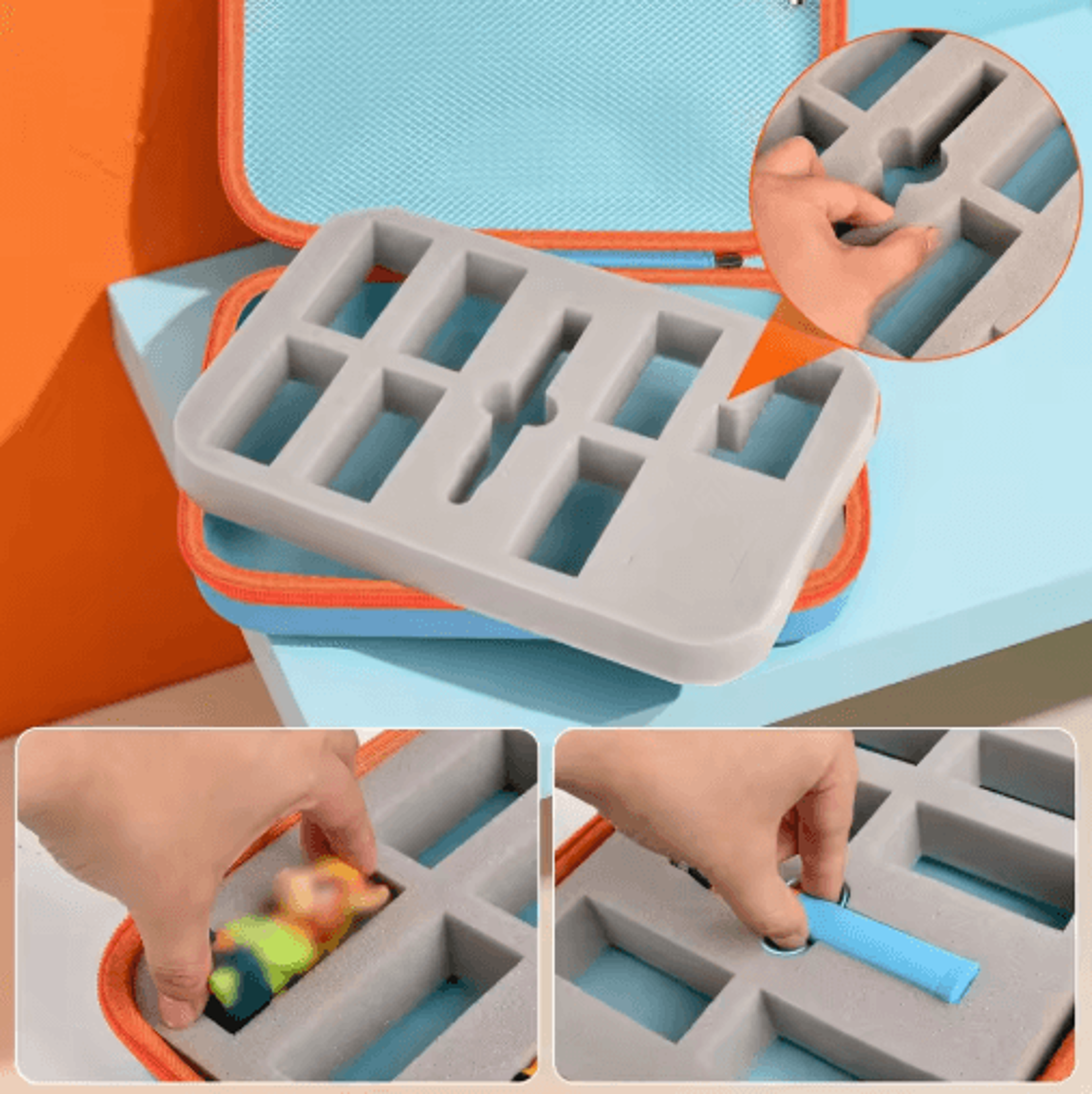Protective Storage Case For EDURINO Figures Pen  IPad Mini 4