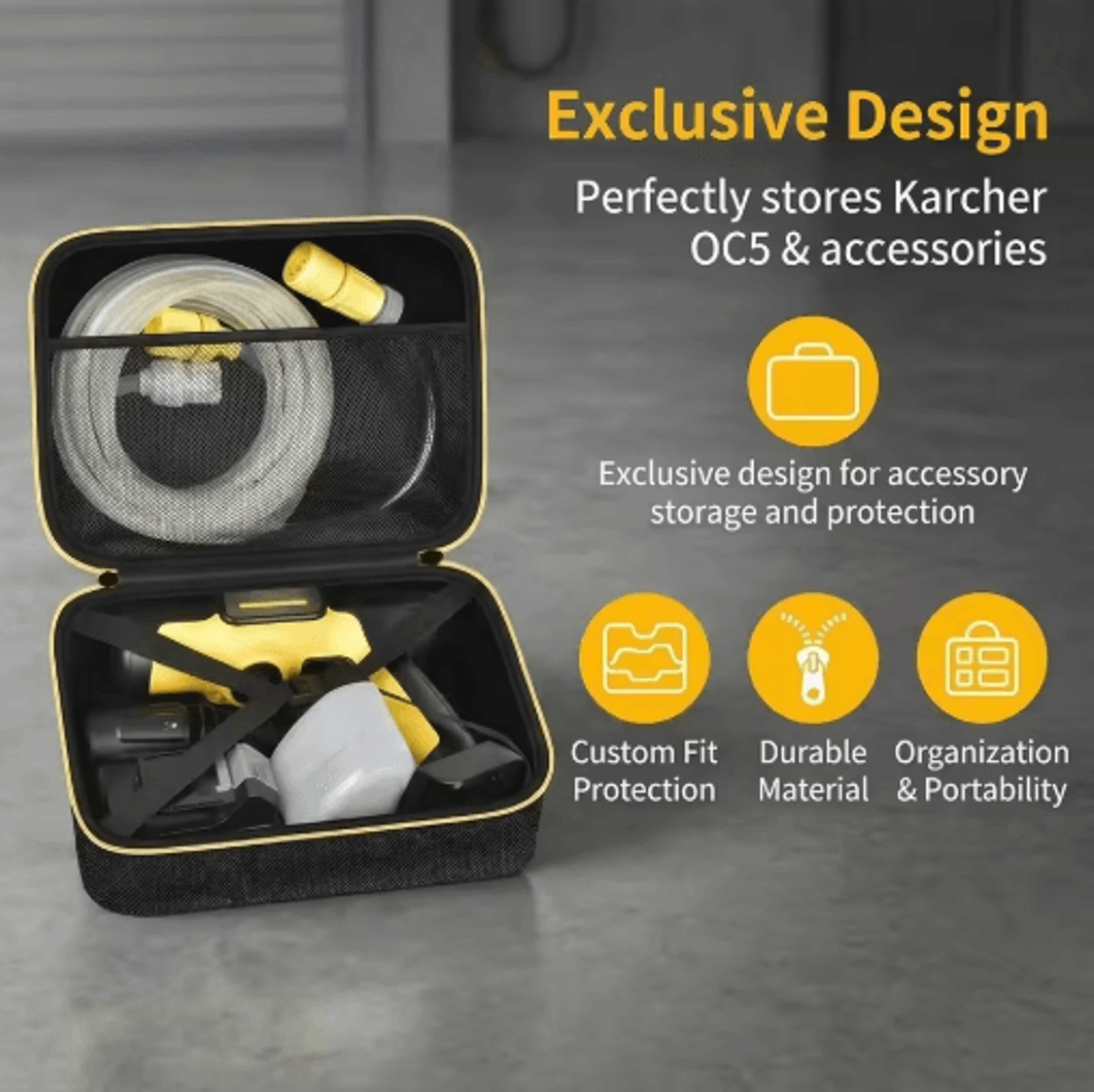 Hard Storage Case For Karcher OC 5 Handy Pressure Washer 6