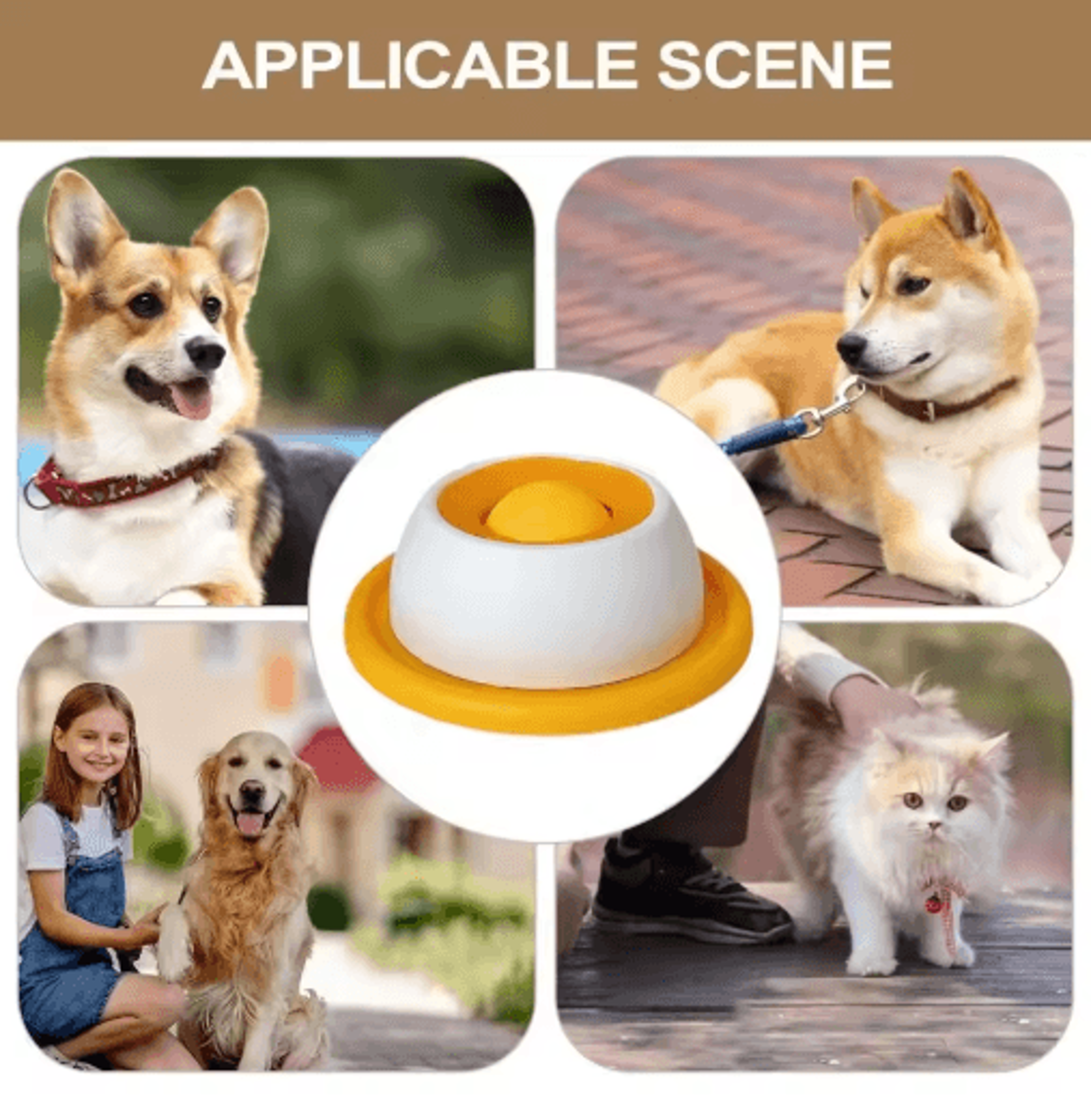 Interactive Pet Lick Mat  Slow Treat Plate For Dogs And Cats 9