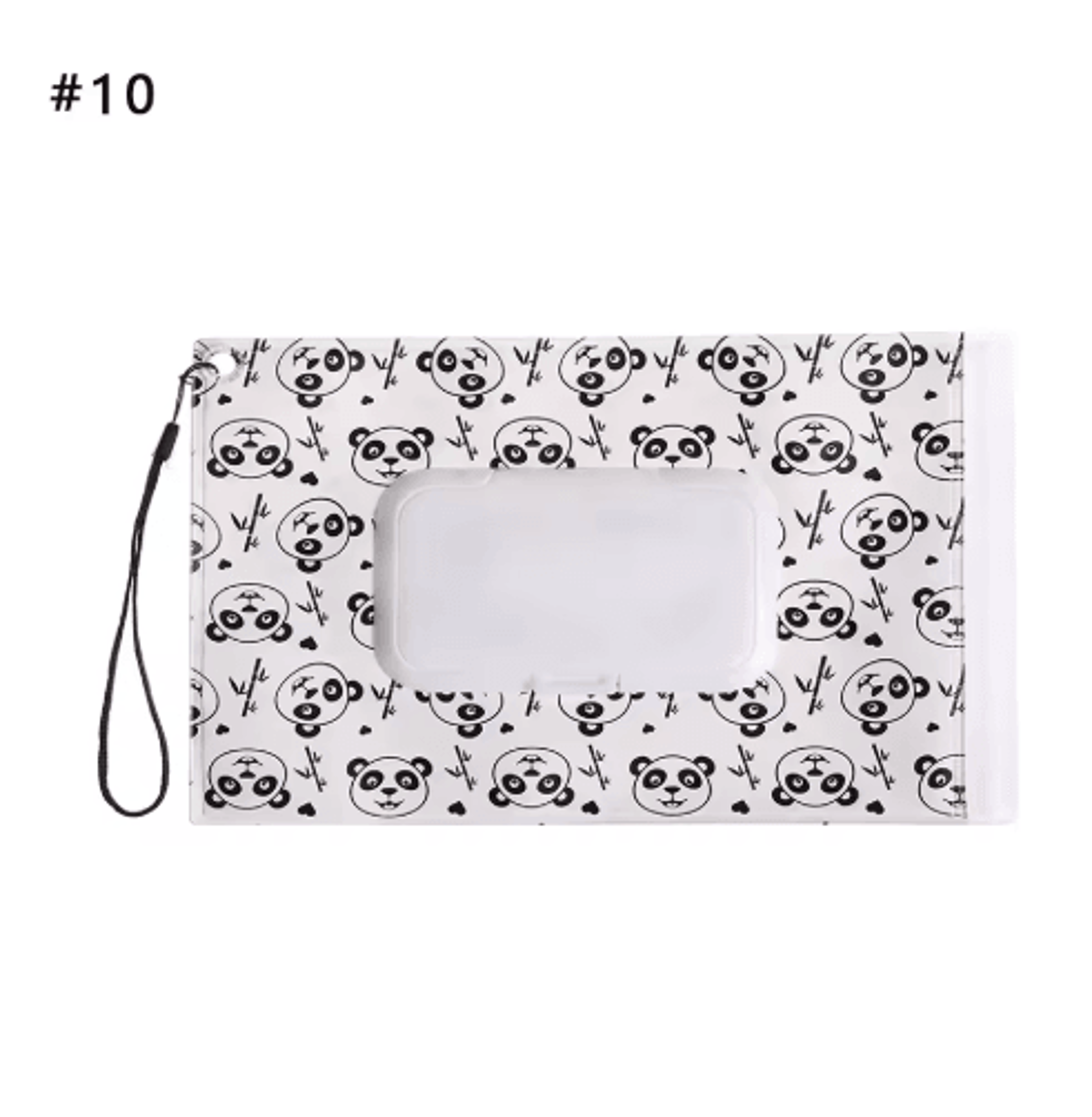 Portable Wet Wipes Pouch With Flip Top Cover 16