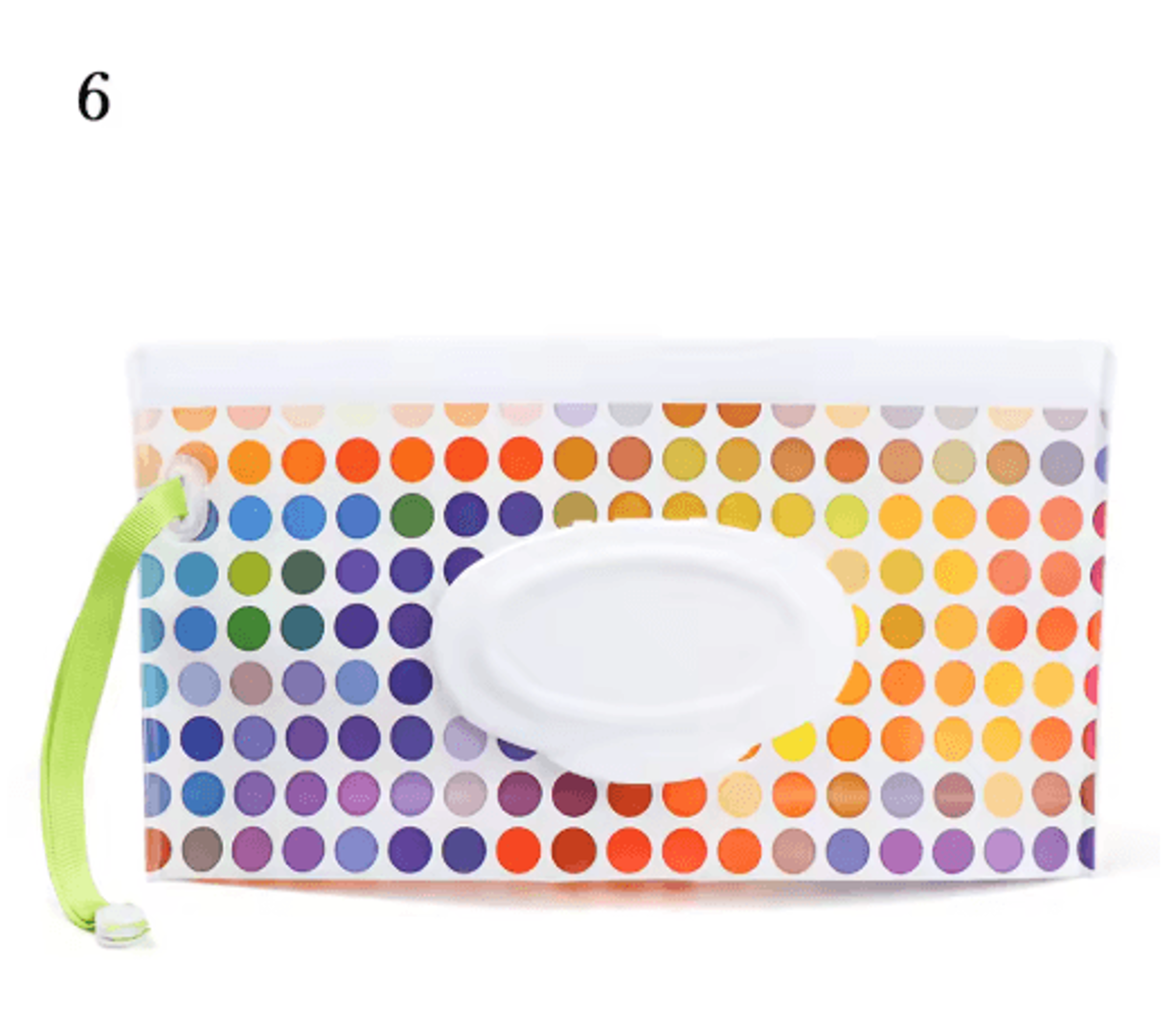 Portable Wet Wipes Pouch With Flip Top Cover 1