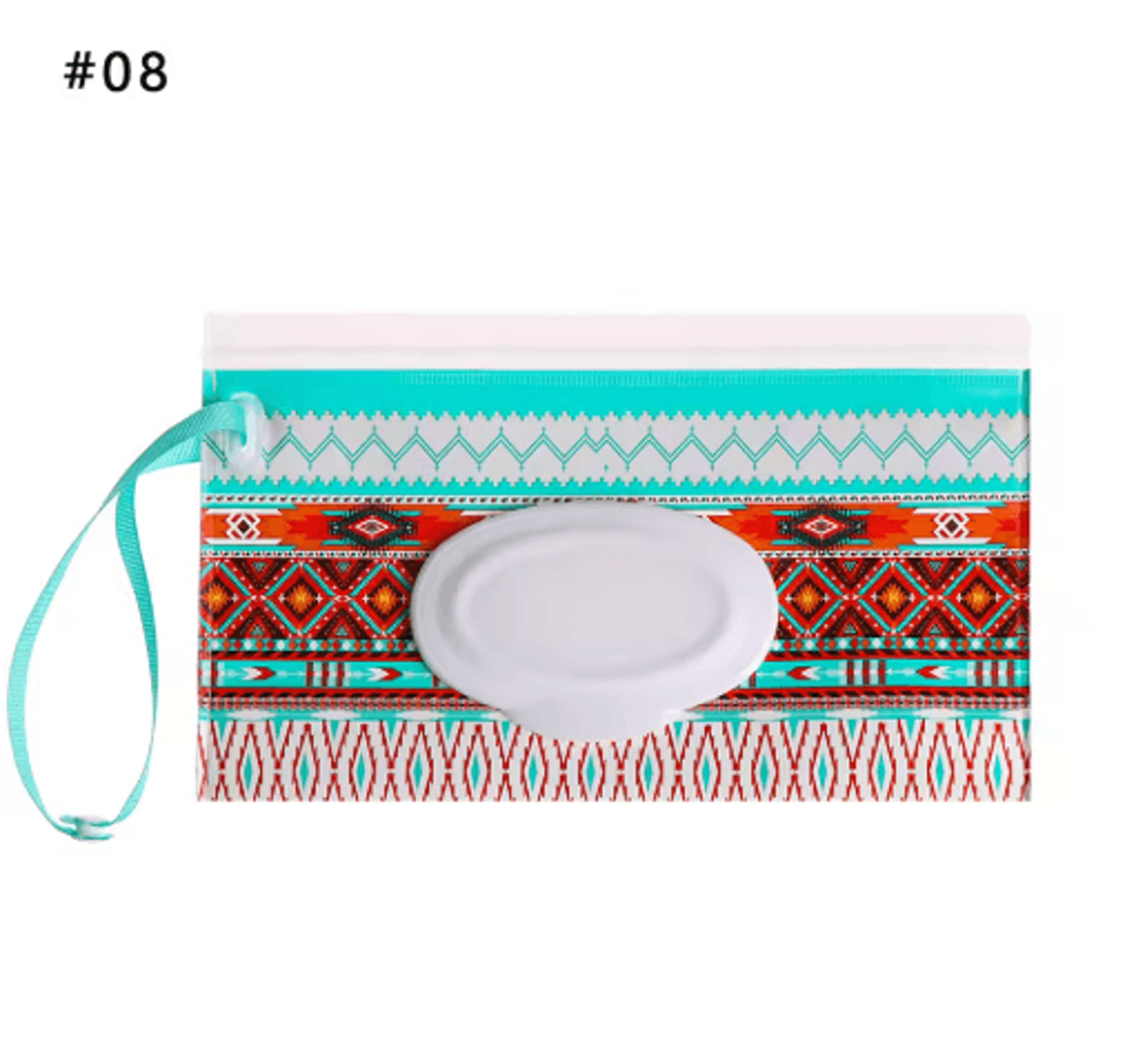 Portable Wet Wipes Pouch With Flip Top Cover 17