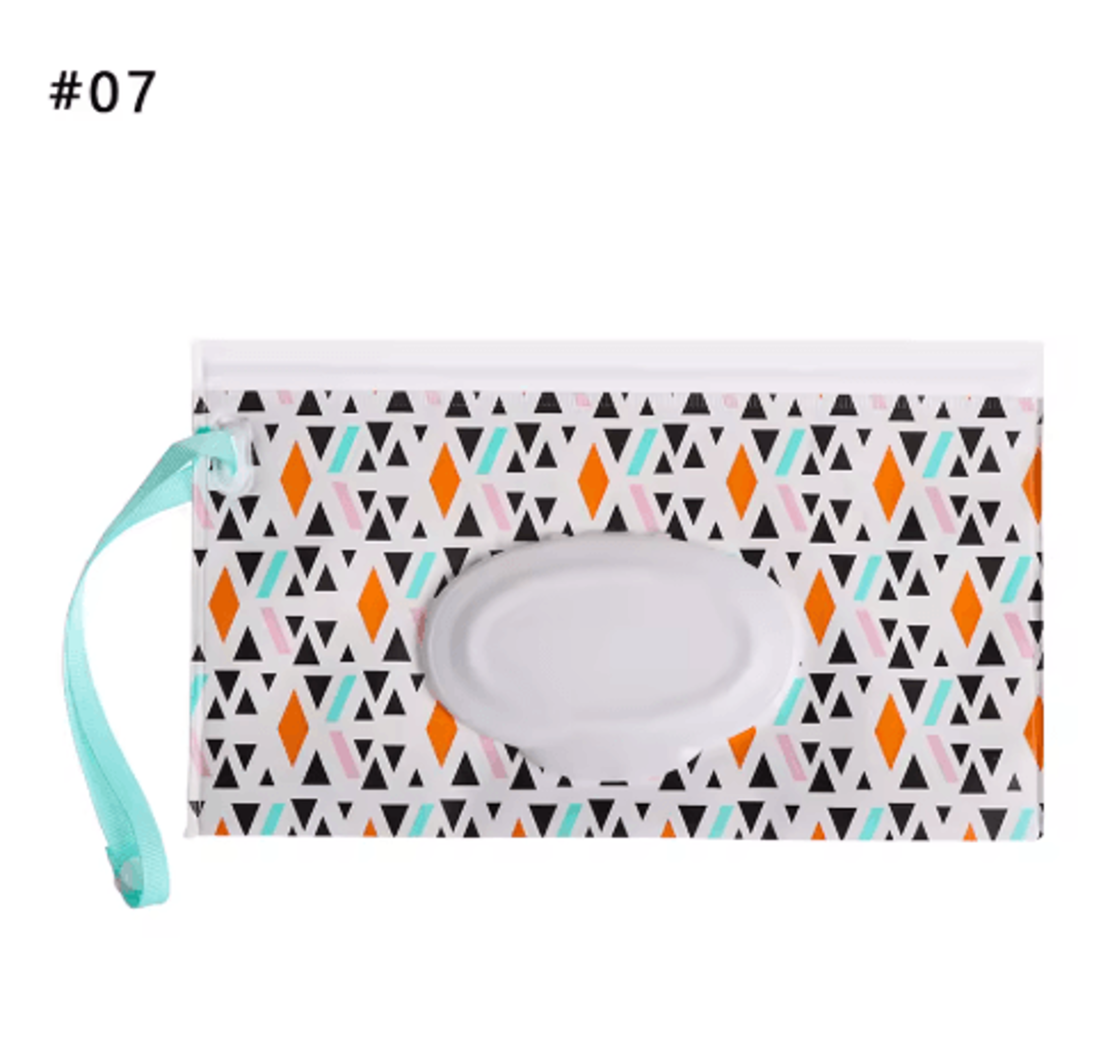 Portable Wet Wipes Pouch With Flip Top Cover 7
